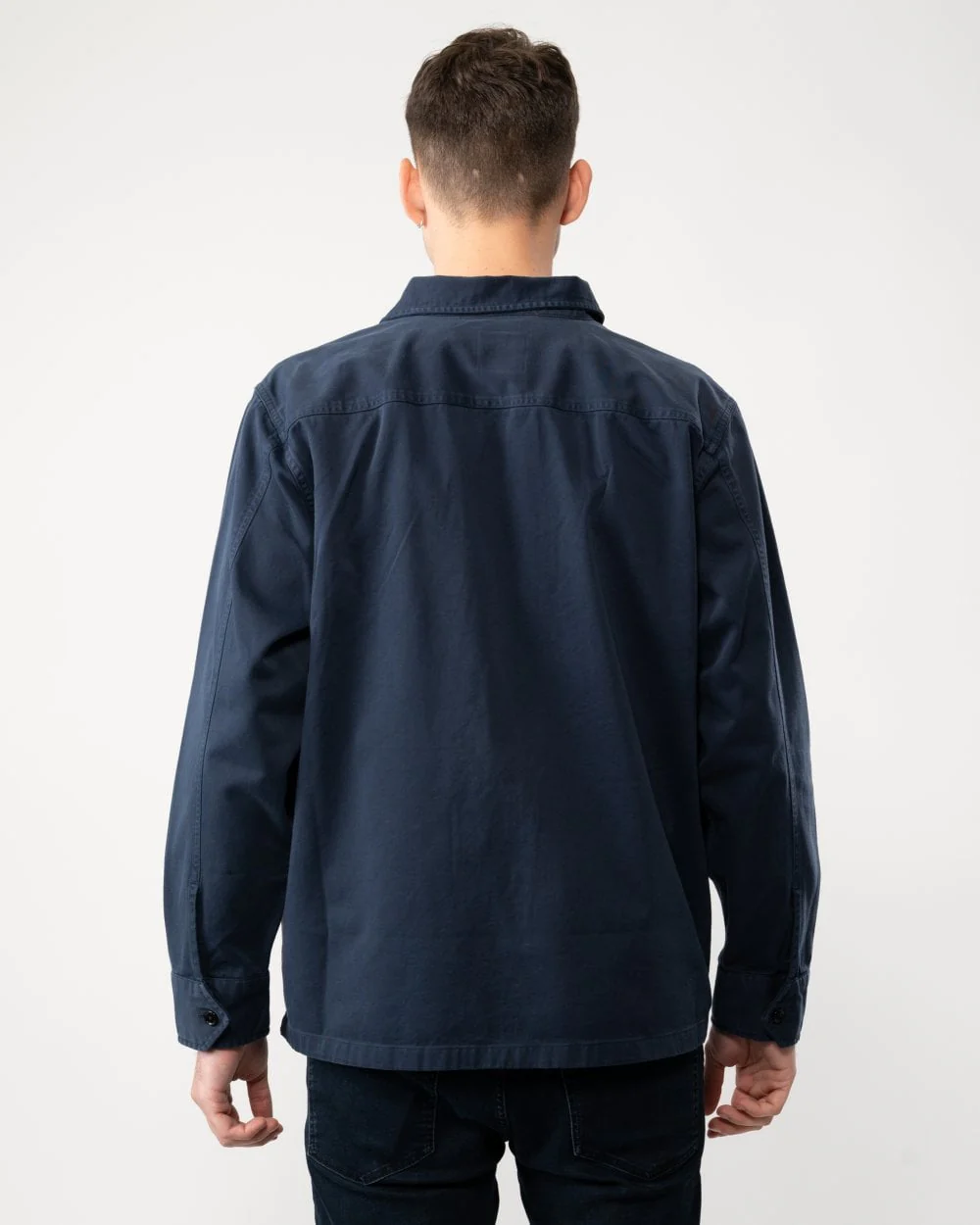BOSS Orange Lovel Mens Zip Overshirt 50520107 - Image 4