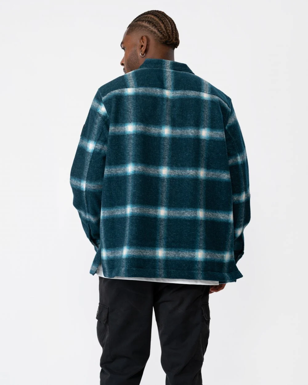 BOSS Orange Lovvo Mens Check Overshirt - Image 3