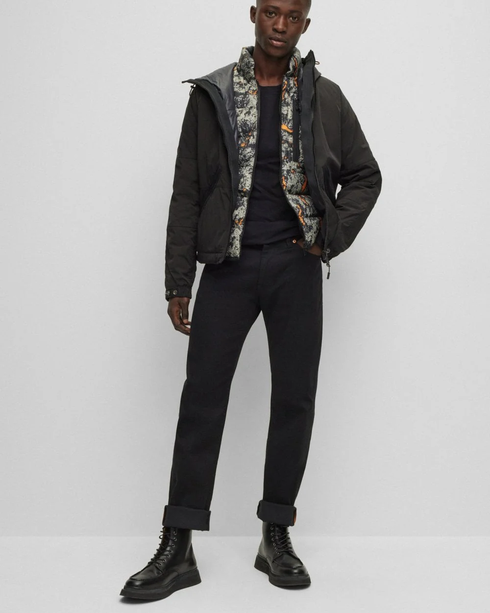 BOSS Orange Maine BC-L-C Phantom Mens Jeans - Image 2