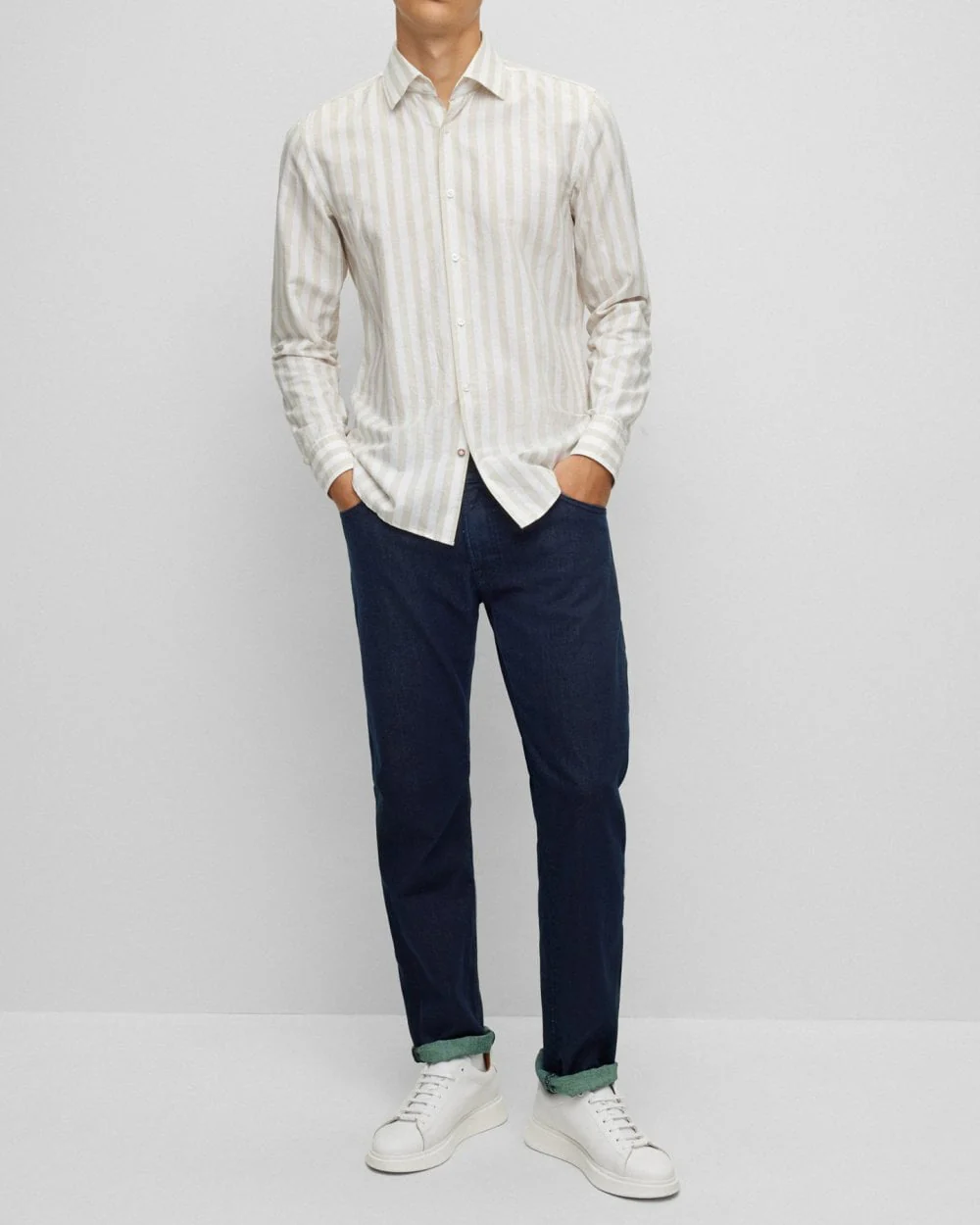 BOSS Orange Maine BC-L-C Royal Mens Jeans - Image 2