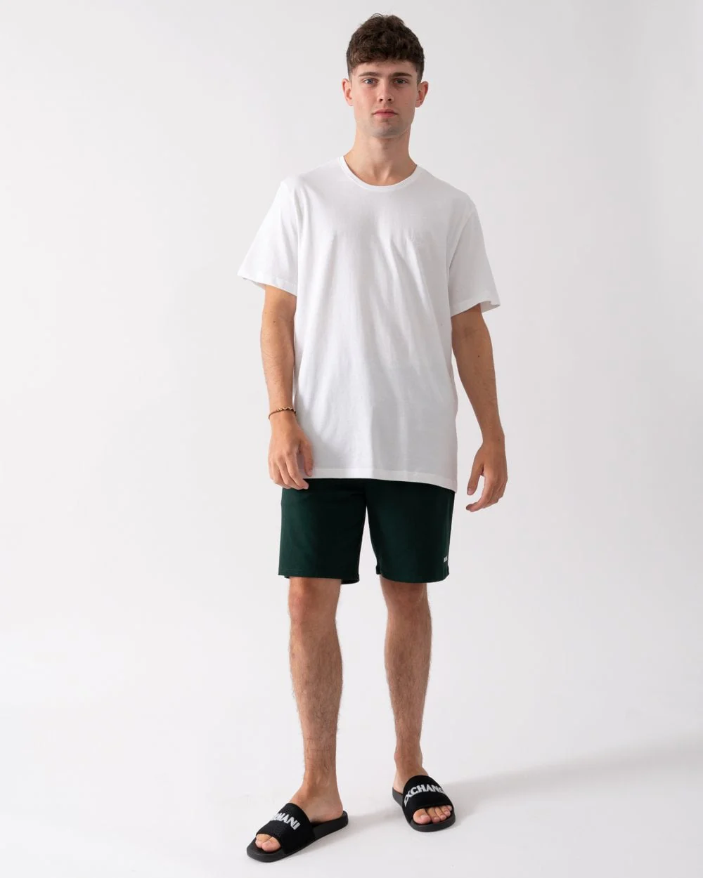 BOSS Orange Mens 2 Pack Comfort Loungewear T-Shirts - White 100 - Image 3