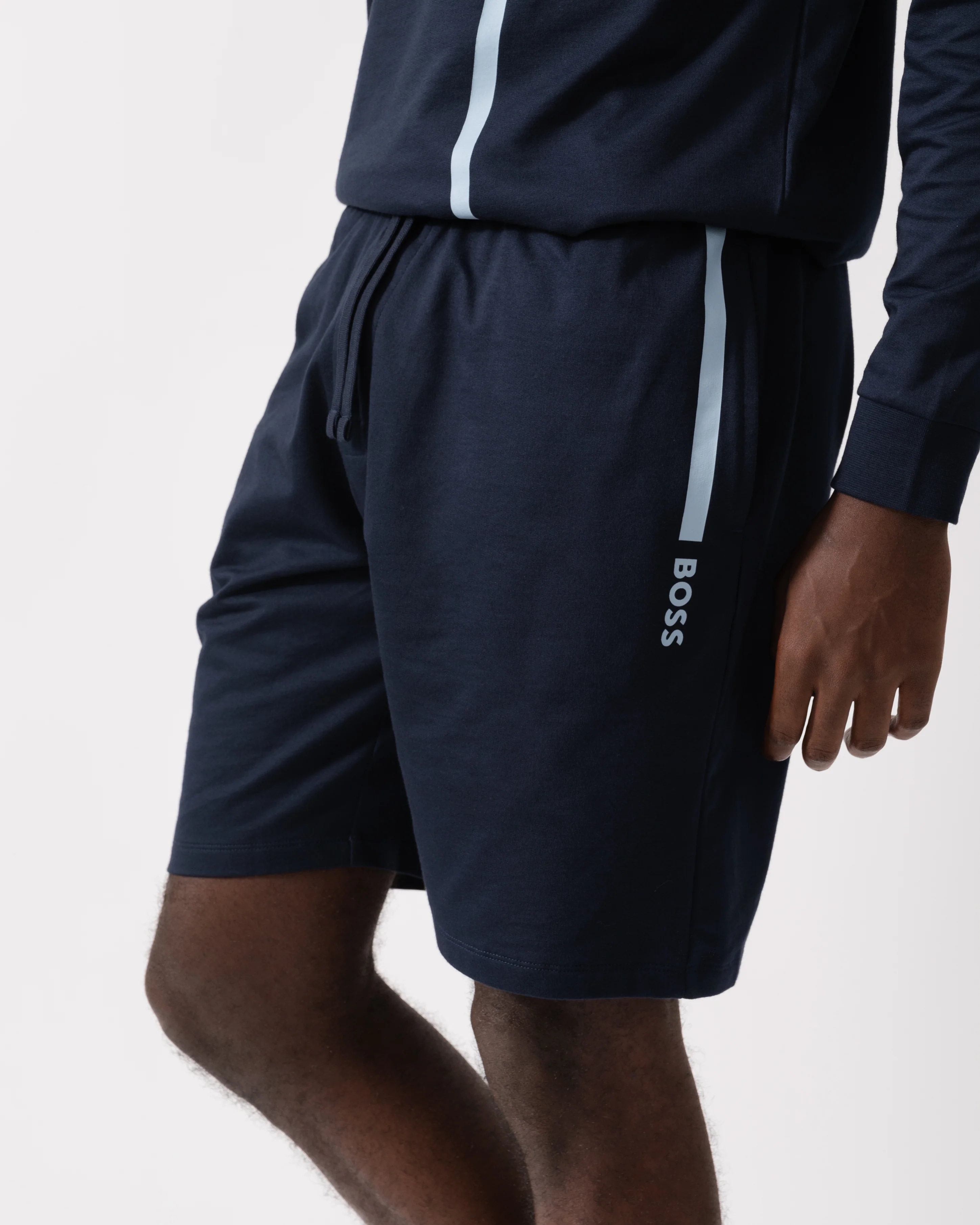 BOSS Orange Mens Authentic Loungewear Shorts 50545560 - Dark Blue 403 - Image 2