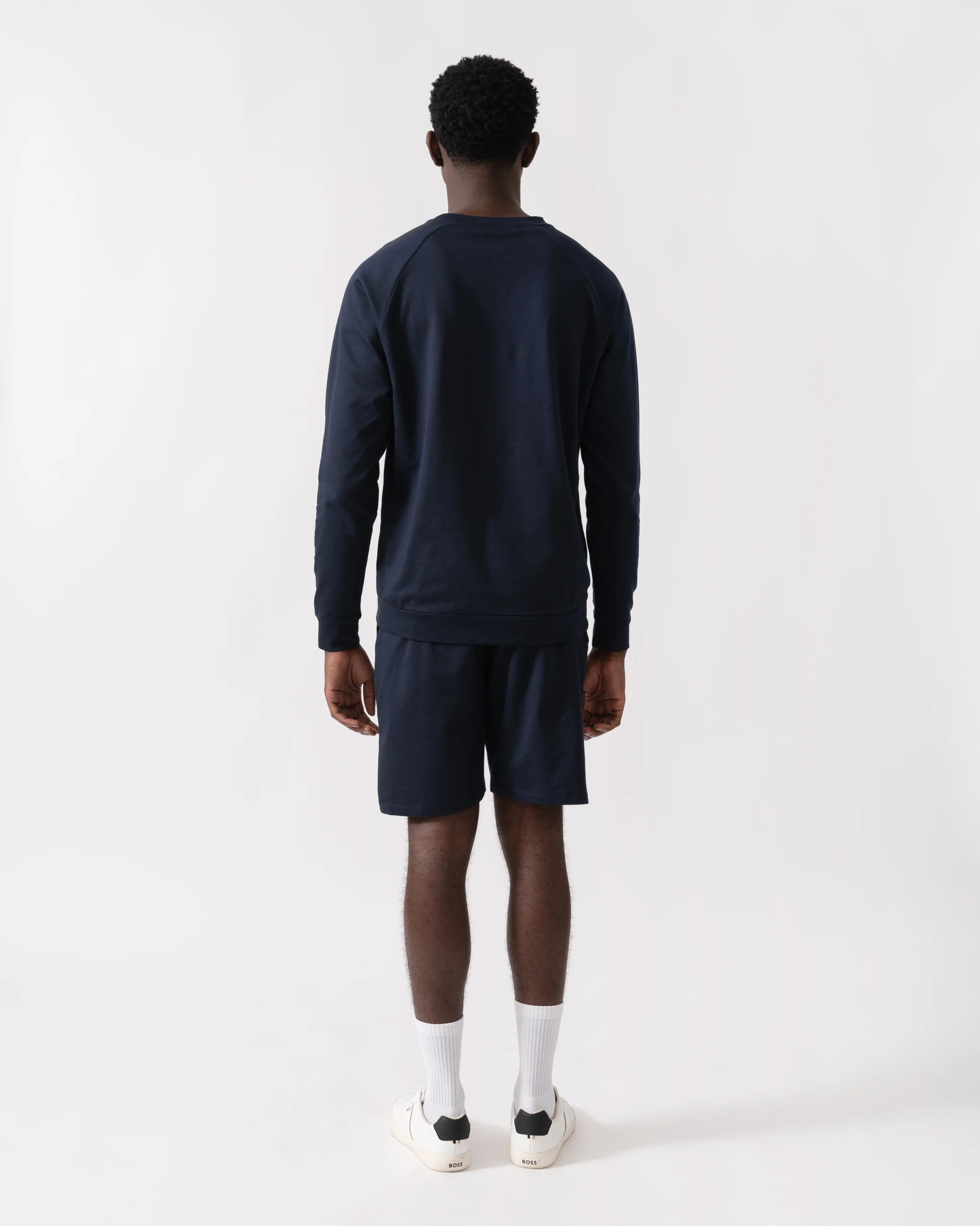 BOSS Orange Mens Authentic Loungewear Shorts 50545560 - Dark Blue 403 - Image 4