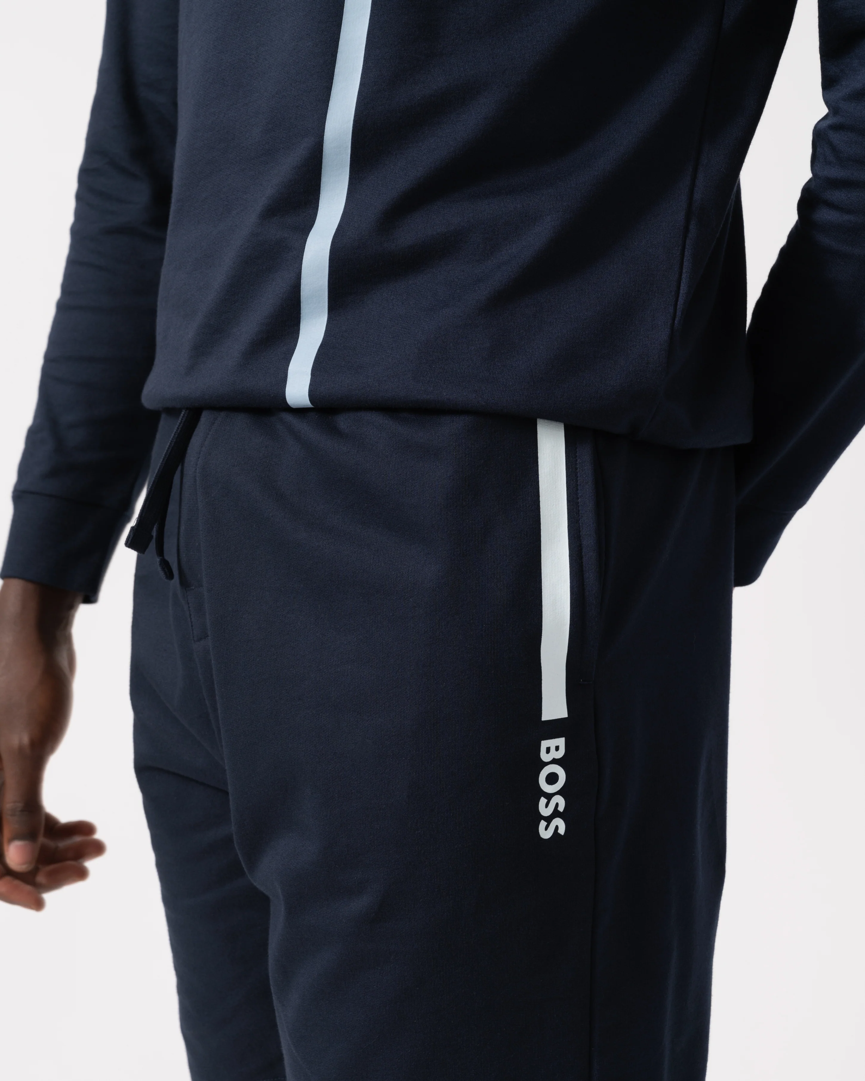 BOSS Orange Mens Authentic Loungewear Shorts 50545560 - Dark Blue 404 - Image 2