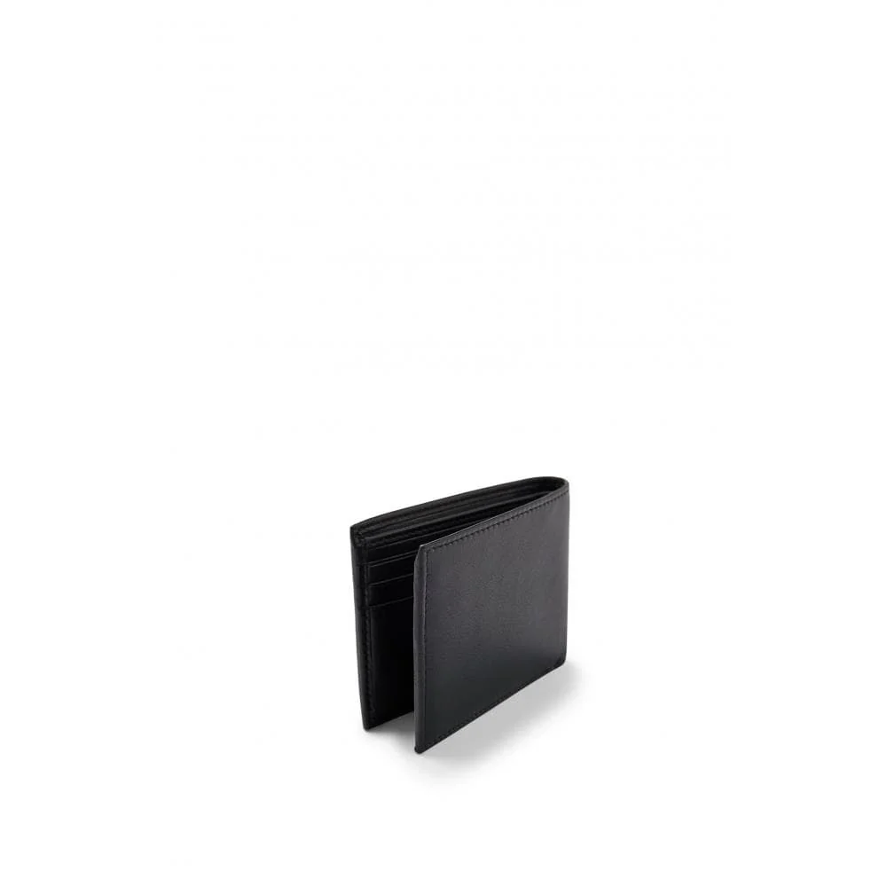 BOSS Orange Mens Grained Leather Wallet With Embossed Logo and Matte Finish - Image 3