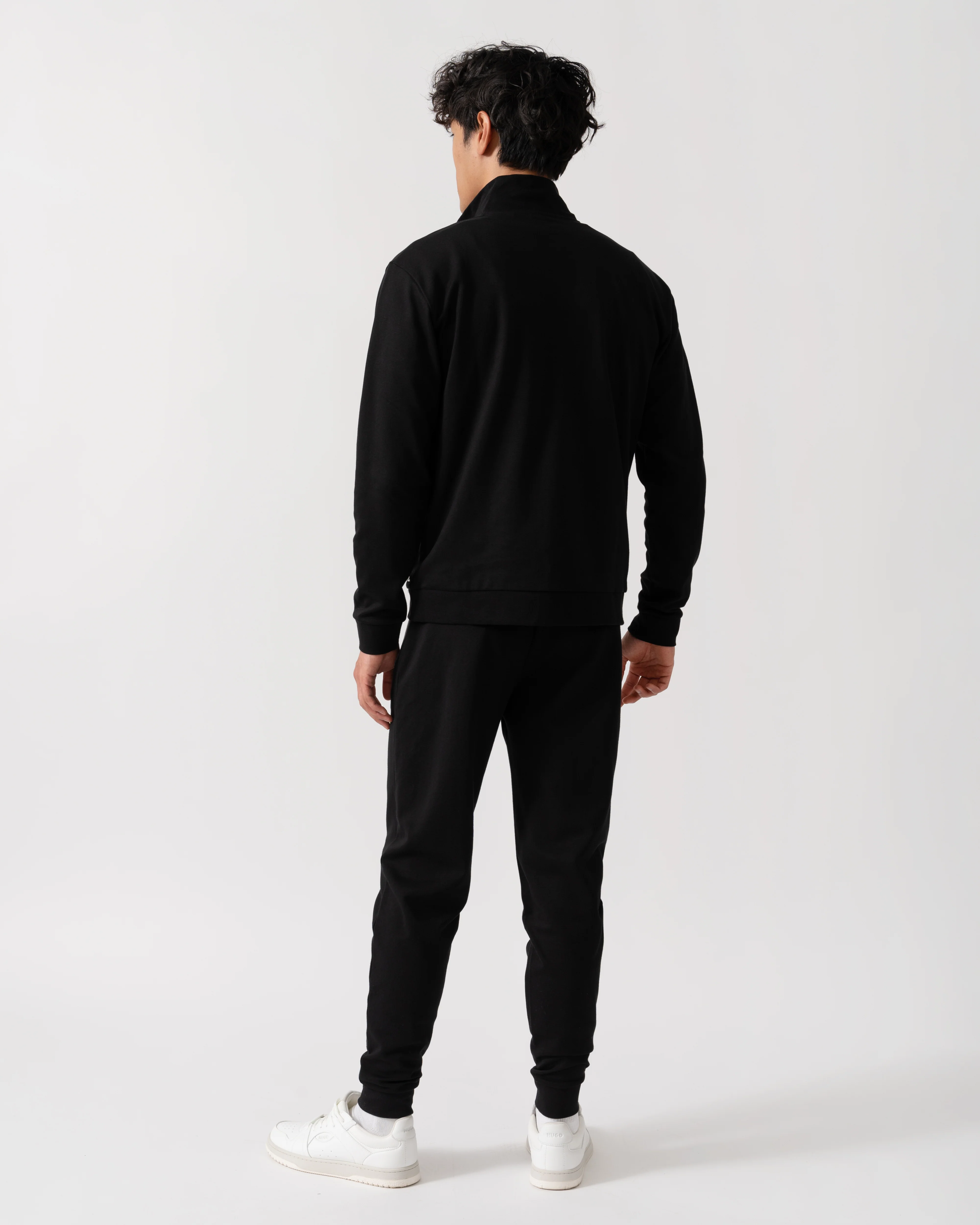 BOSS Orange Mens Loungewear Tracksuit Pants 50545579 - Black 001 - Image 3