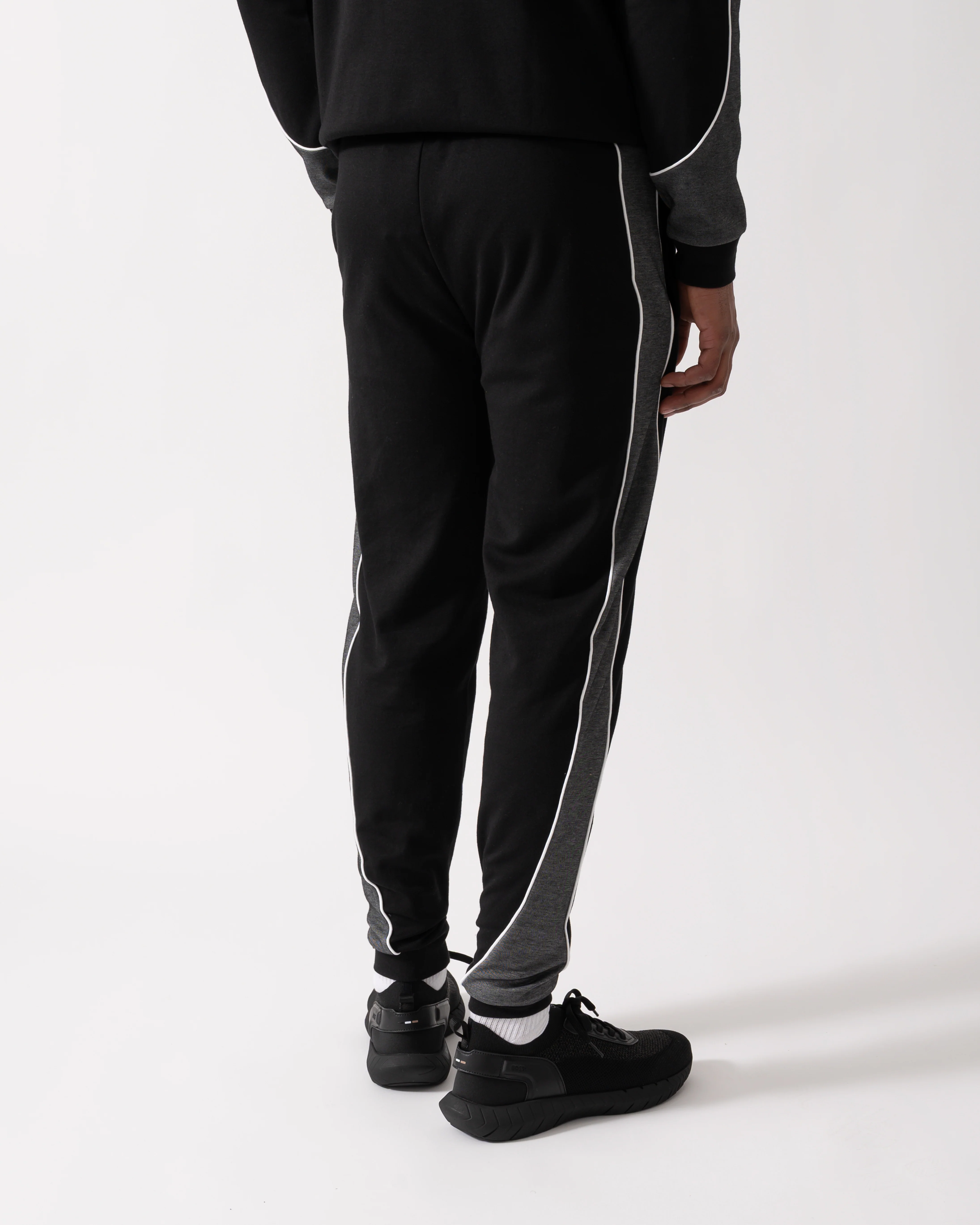 BOSS Orange Mens Loungewear Tracksuit Pants - Black 001 - Image 5