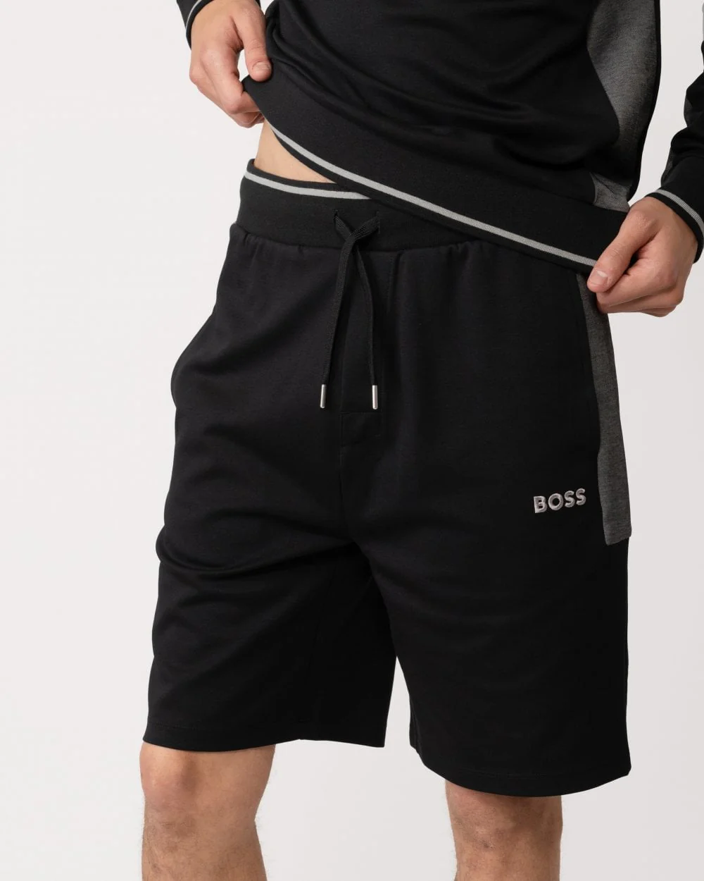 BOSS Orange Mens Loungewear Tracksuit Shorts - Image 2