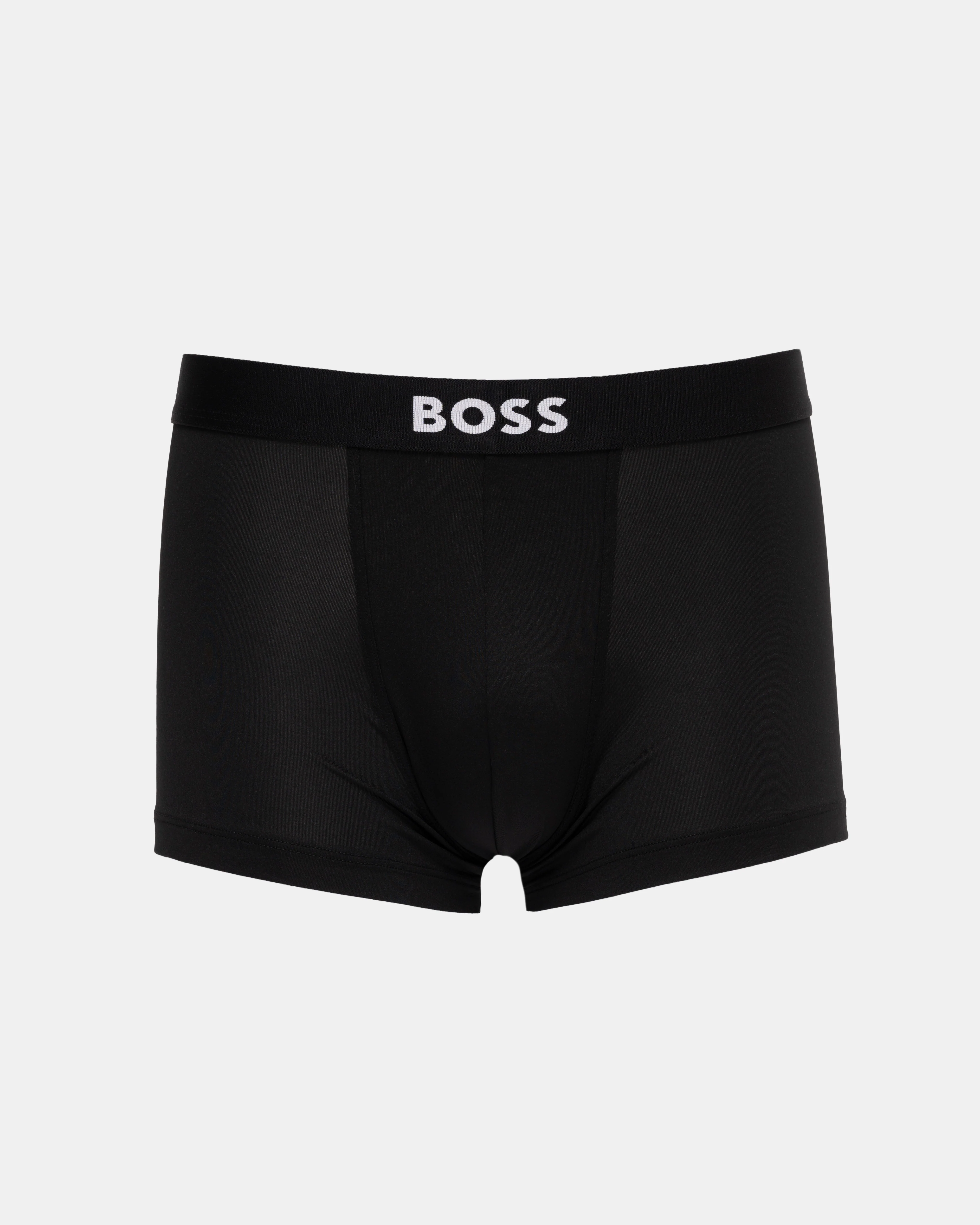 BOSS Orange Micro ONE 3-Pack Mens Trunks - Black 001 - Image 2