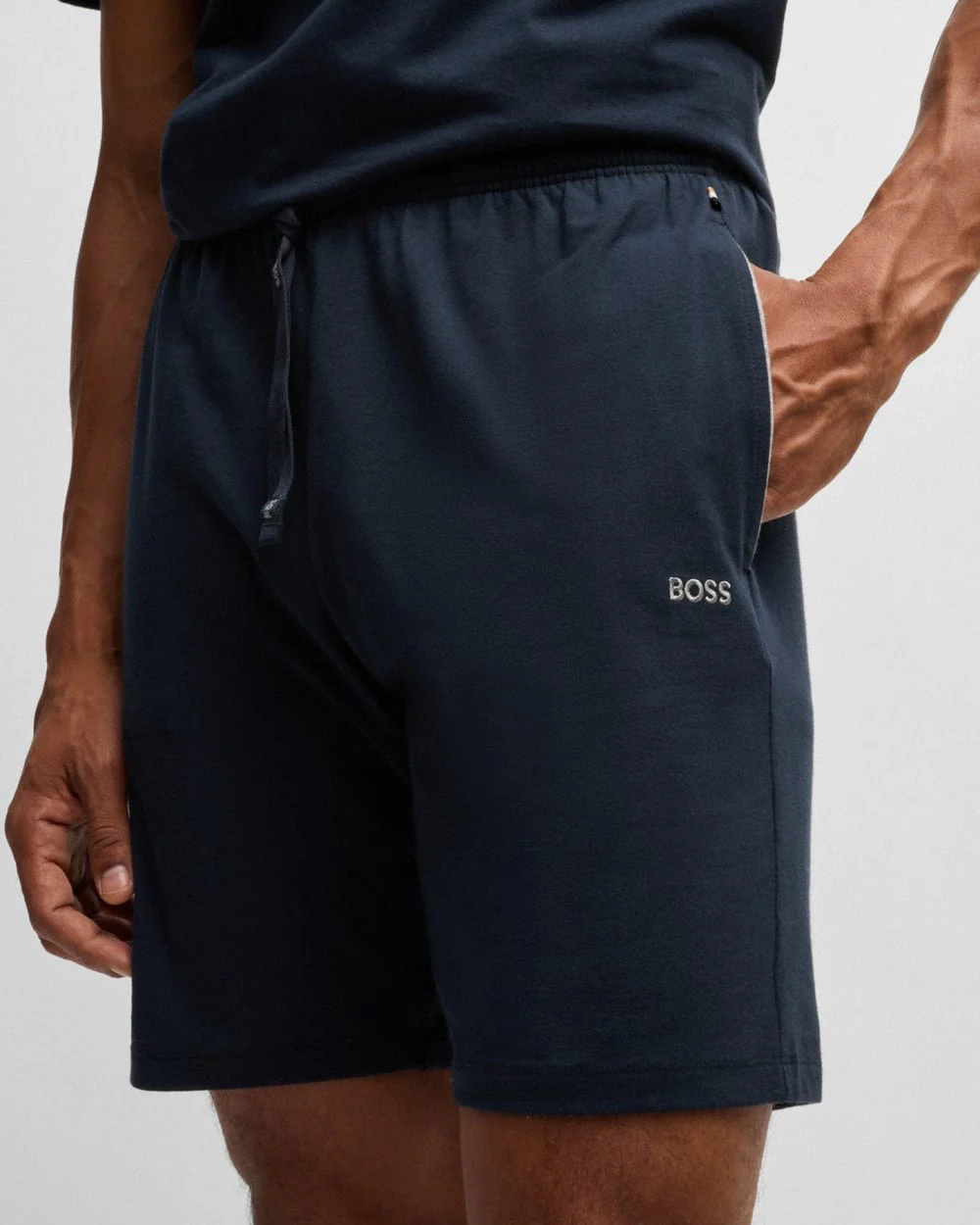BOSS Orange Mix&Match Mens Loungewear Shorts NOS - Dark Blue 403 - Image 3