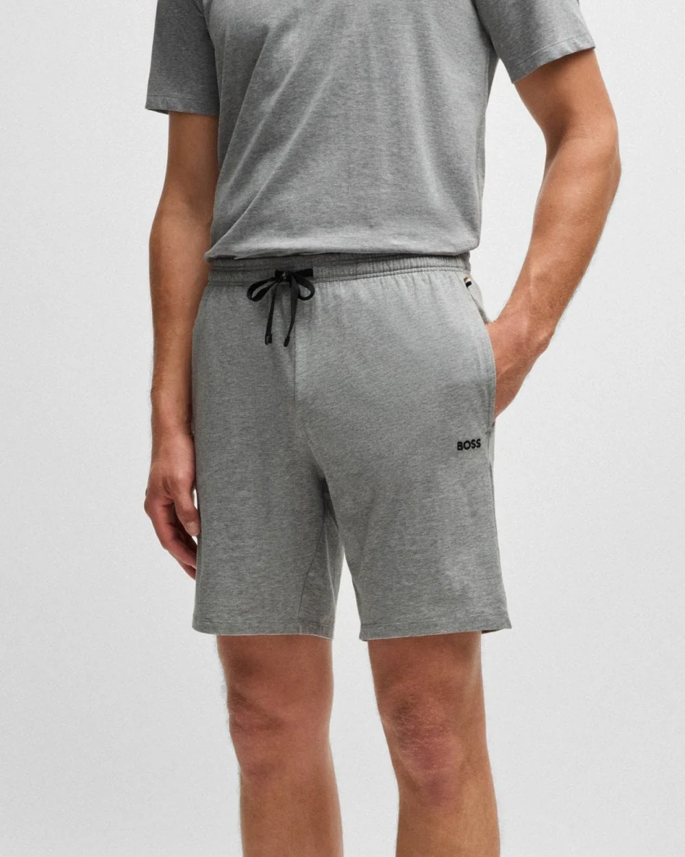 BOSS Orange Mix&Match Mens Loungewear Shorts NOS - Medium Grey 033 - Image 2