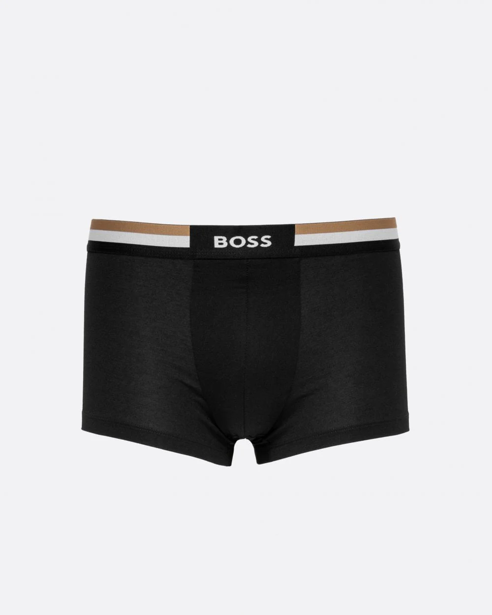 BOSS Orange Motion Mens 3 Pack Cotton-Blend Trunks with Signature Waistbands - Image 3