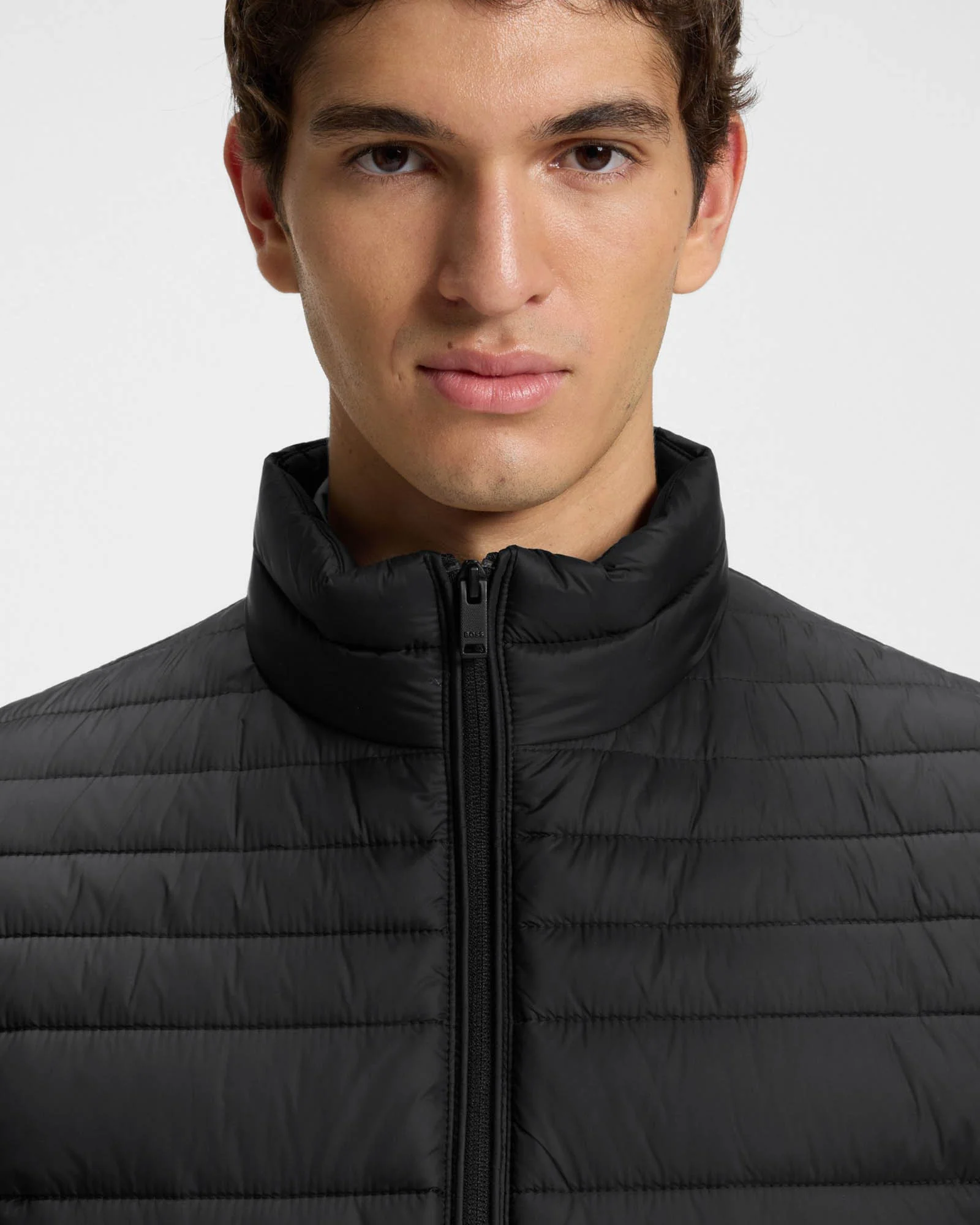 BOSS Orange Oden 2 Mens Jacket - Black 001 - Image 4