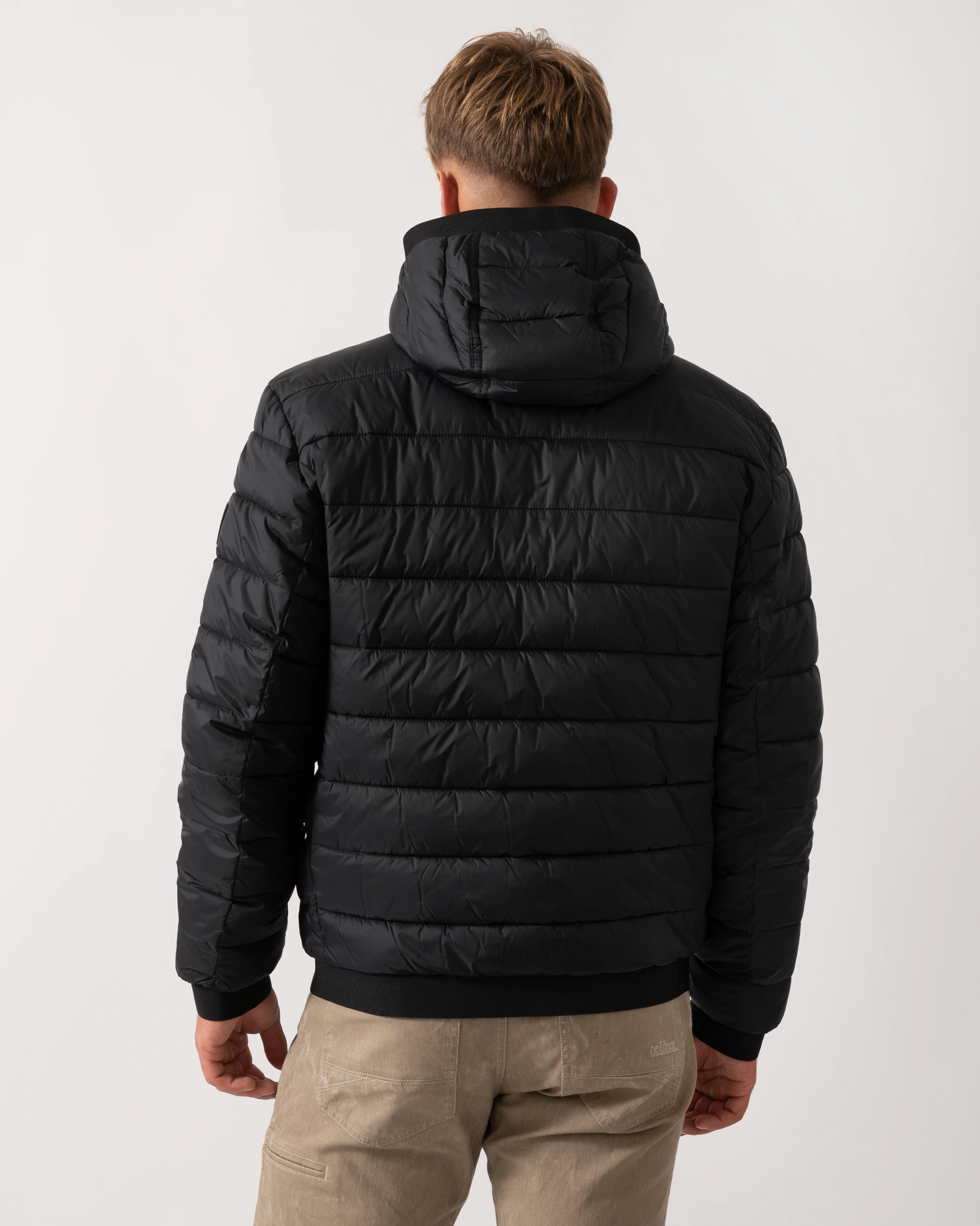 BOSS Orange Odenis Mens Jacket - Black 001 - Image 4