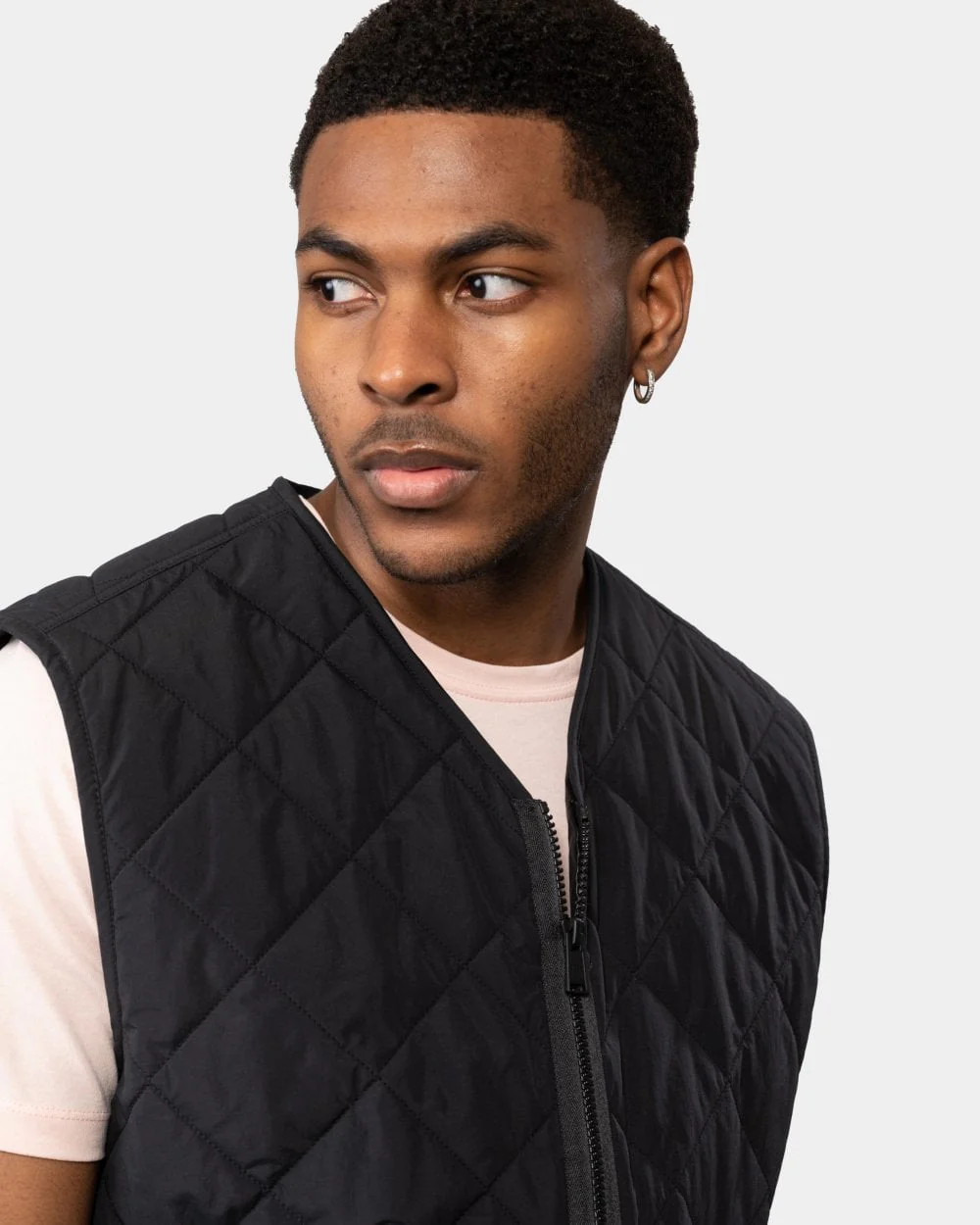 BOSS Orange Okella Mens Quilted Gilet - Image 2