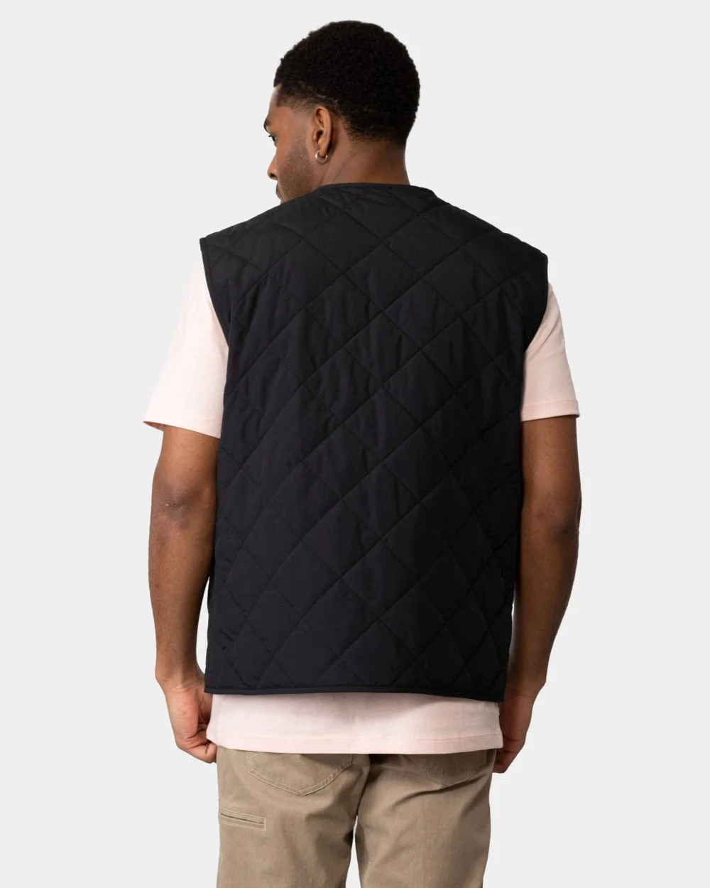 BOSS Orange Okella Mens Quilted Gilet - Image 5