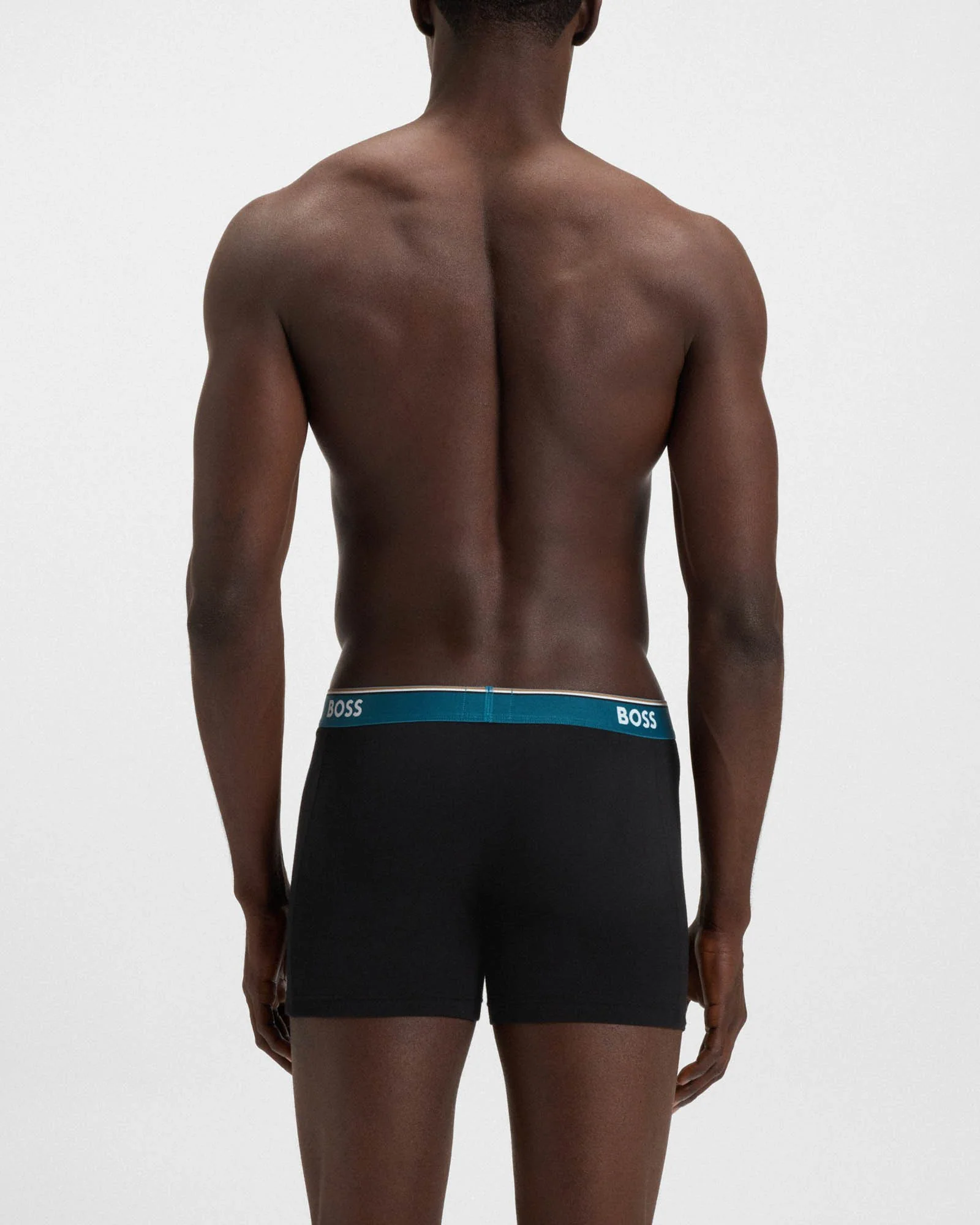 BOSS Orange Power 3-Pack Mens Boxer Briefs - Open Miscellaneous 968 - Image 6