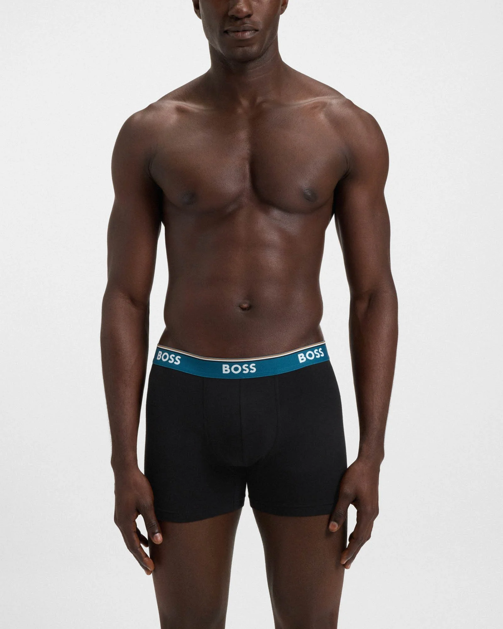 BOSS Orange Power 3-Pack Mens Boxer Briefs - Open Miscellaneous 968 - Image 7