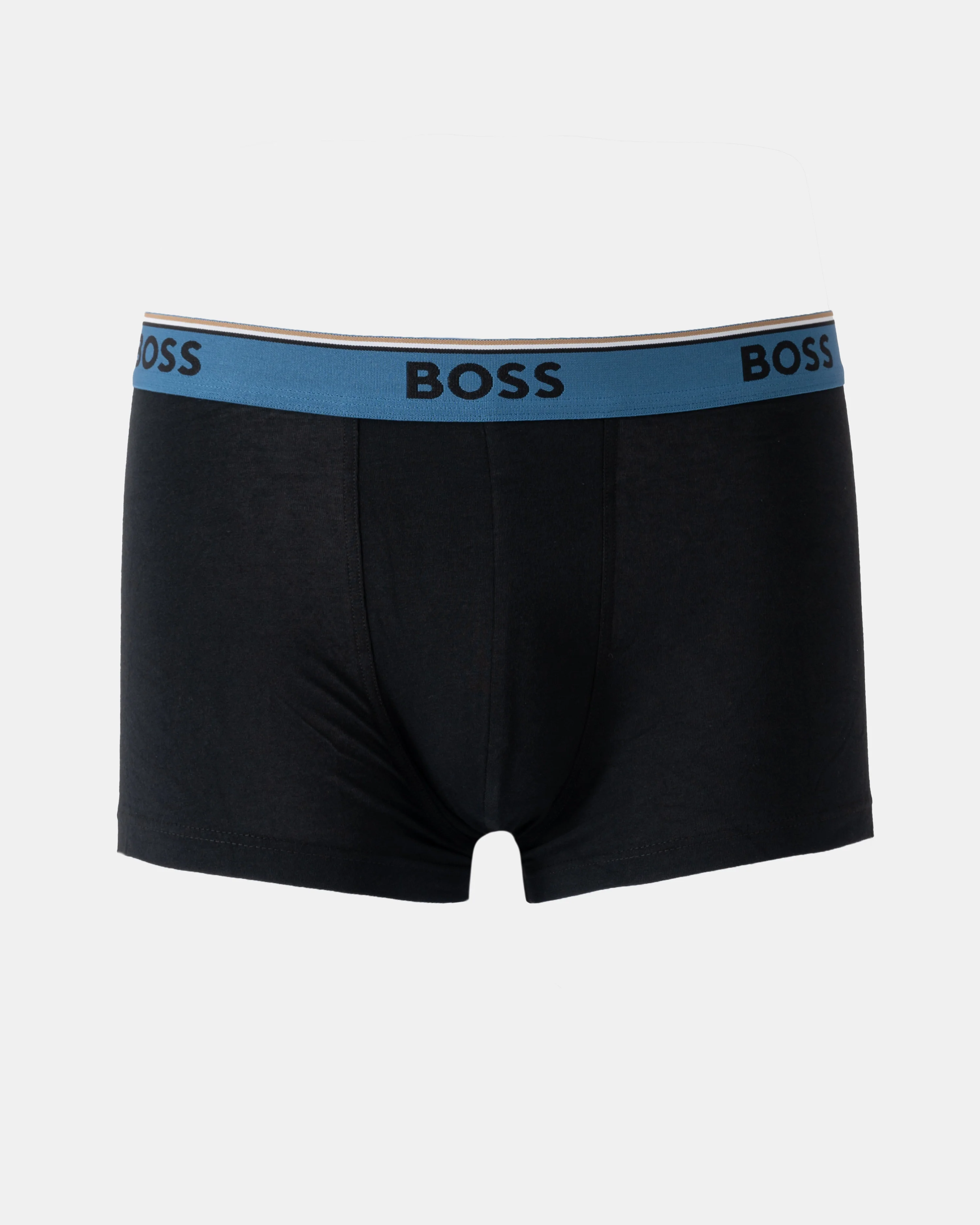 BOSS Orange Power 3-Pack Mens Trunks - Black 005 - Image 2