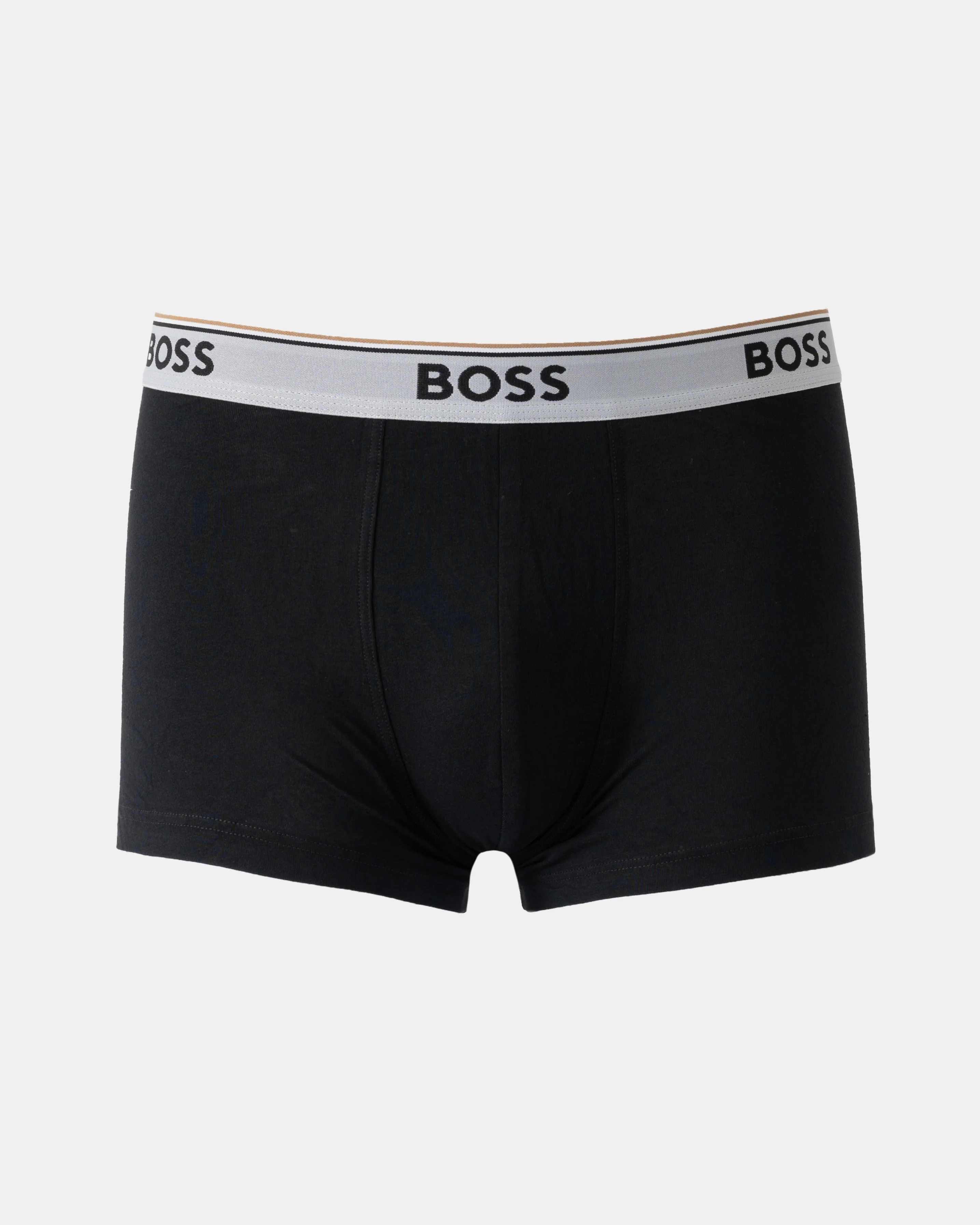 BOSS Orange Power 3-Pack Mens Trunks - Black 005 - Image 3