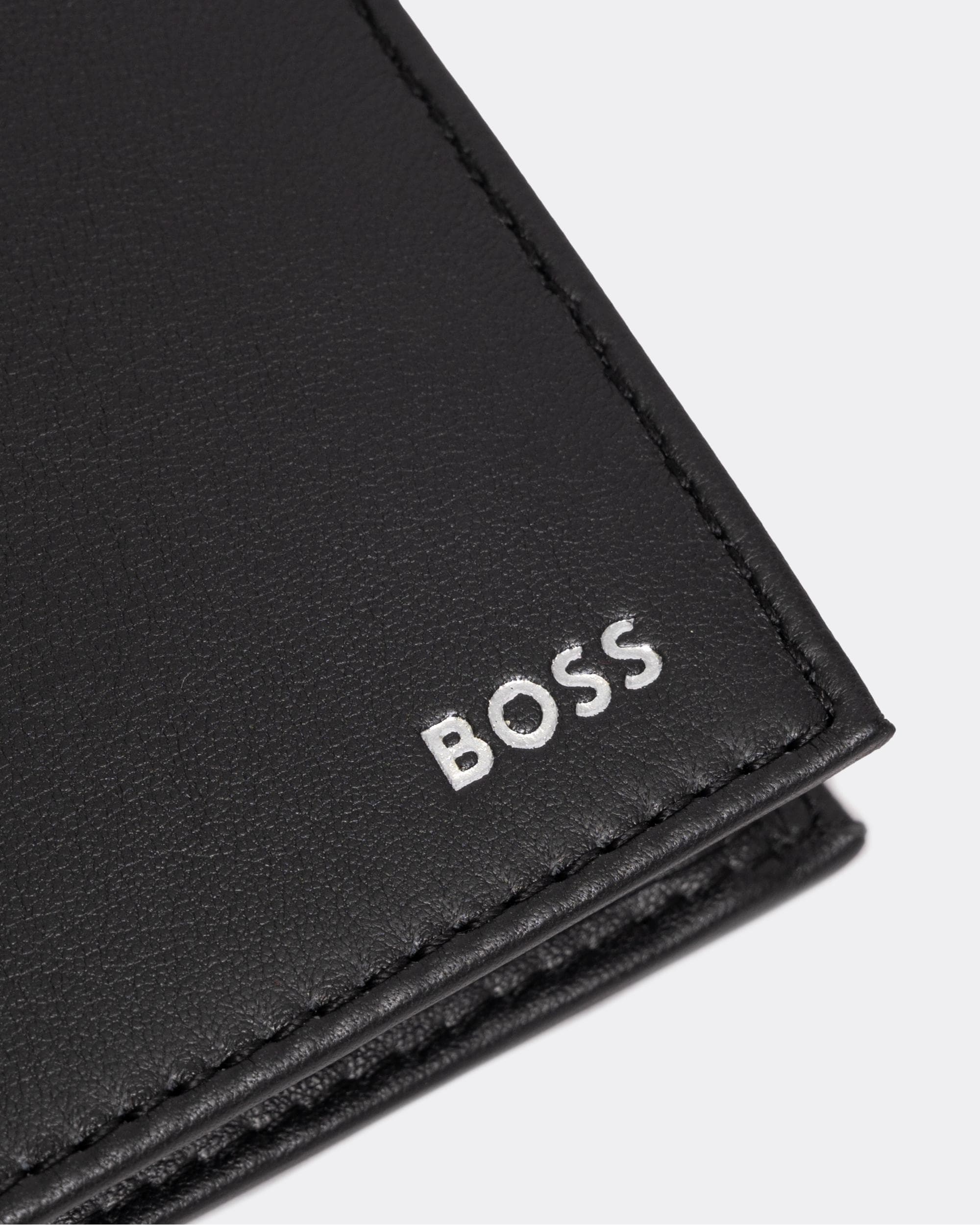 BOSS Orange Randy Mens 4 Card Leather Wallet - Image 4