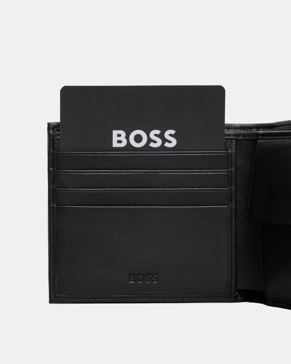 BOSS Orange Randy Mens 4 Card Leather Wallet - Image 5
