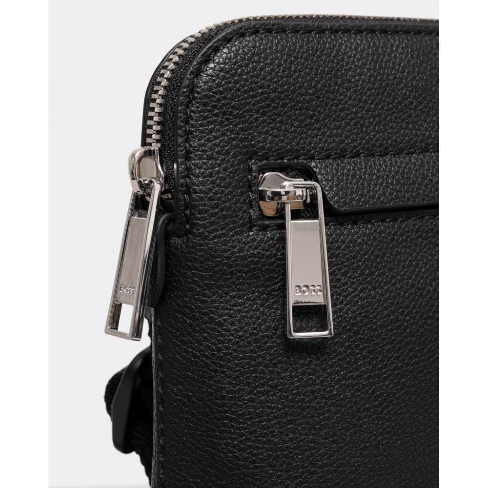 BOSS Orange Ray Mens Faux Leather Envelope Bag - Image 3
