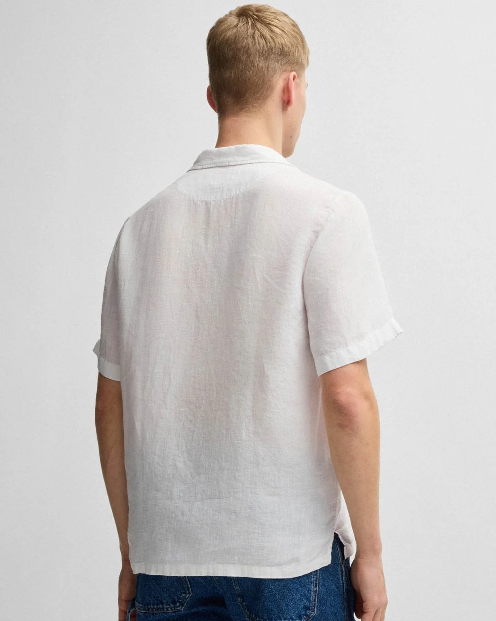 BOSS Orange Rayer Mens Short Sleeve Shirt 50546244 - Image 5