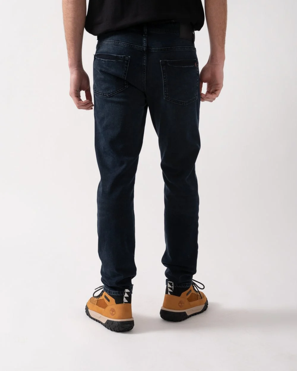 BOSS Orange RE.MAINE BO Mens Dark Blue Jeans 50532541 - Image 3