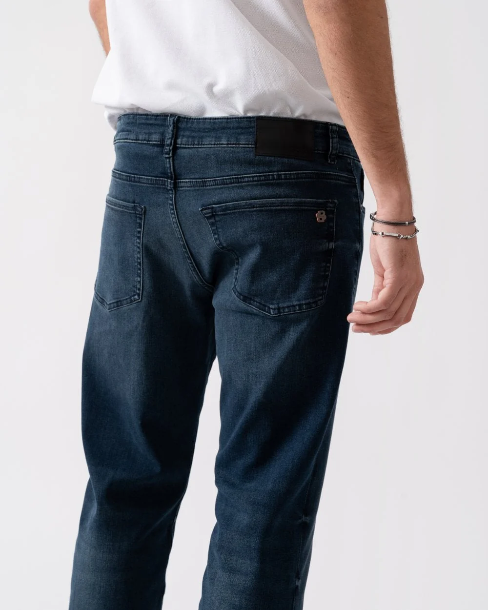 BOSS Orange Re.Maine Bo Mens Navy Jeans - Image 3