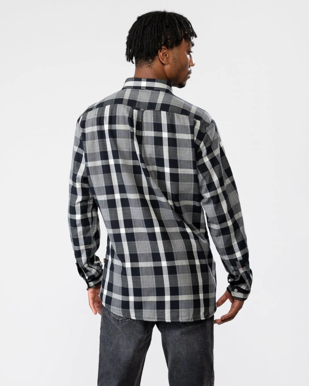 BOSS Orange Rickerty Mens Check Shirt - Image 4