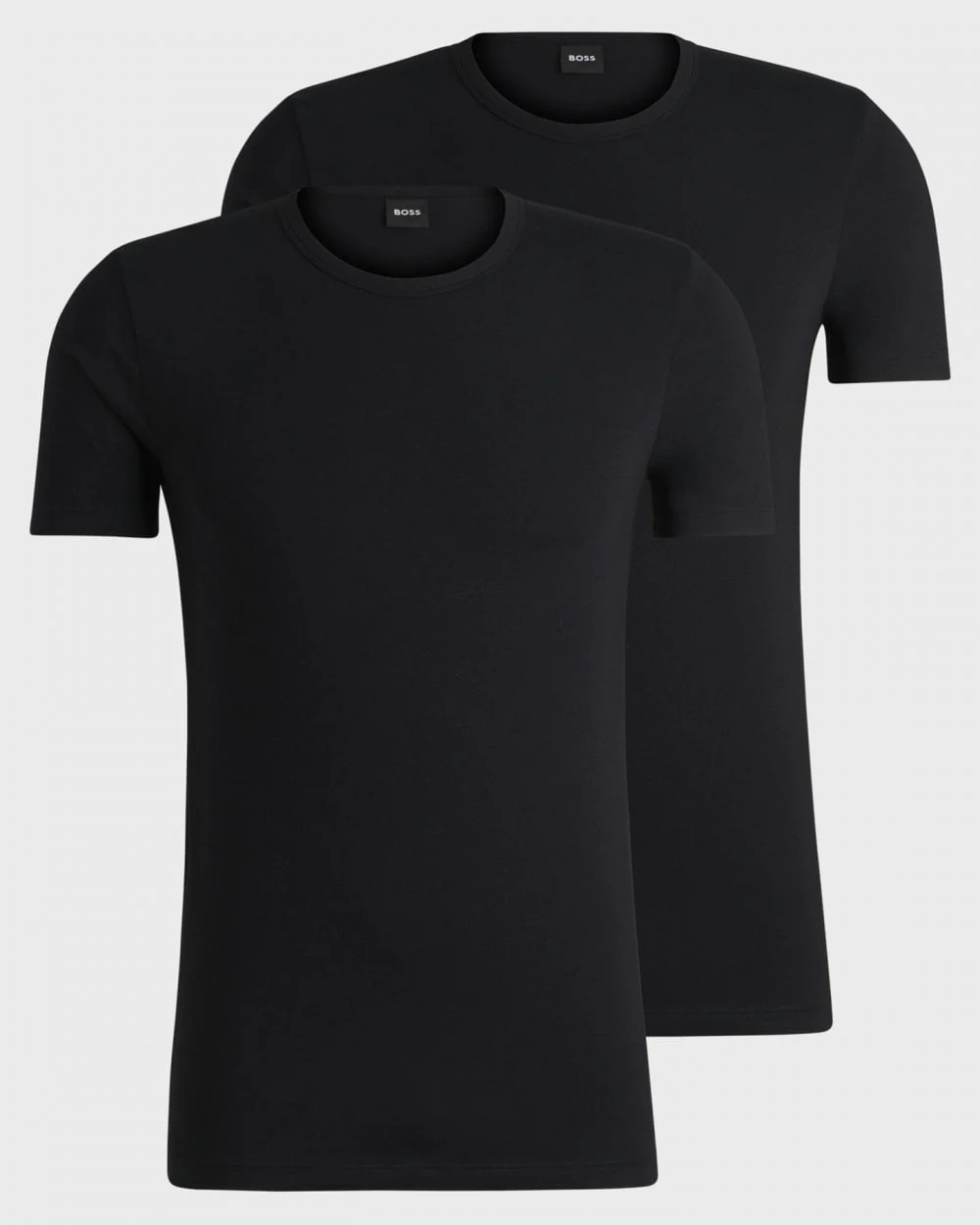 BOSS Orange RN Modern 2-Pack Mens T-Shirts NOS - Black 001 - Image 2