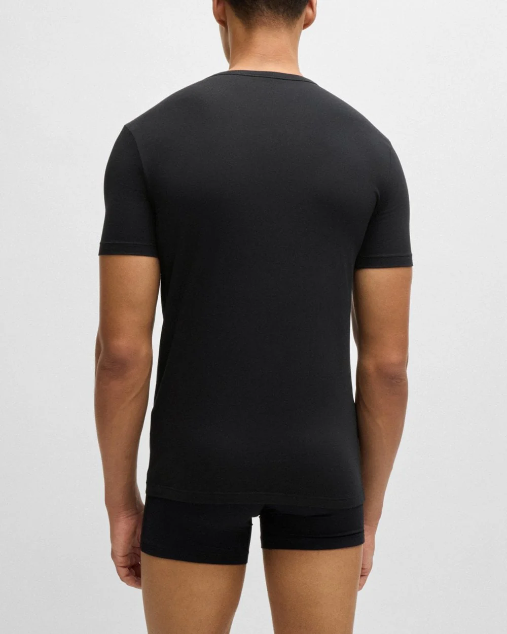 BOSS Orange RN Modern 2-Pack Mens T-Shirts NOS - Black 001 - Image 5