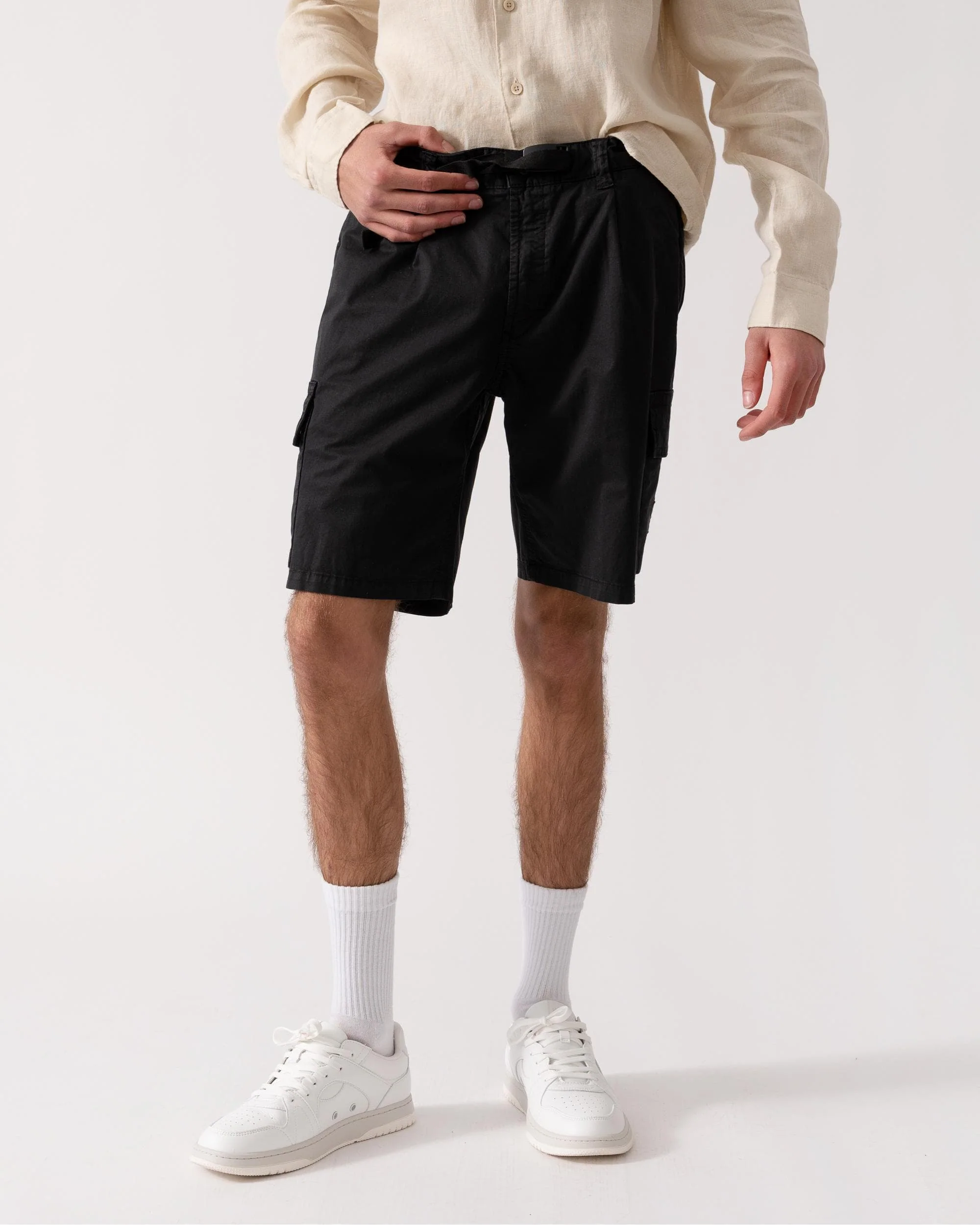 BOSS Orange Sariel Mens Shorts - Black 001