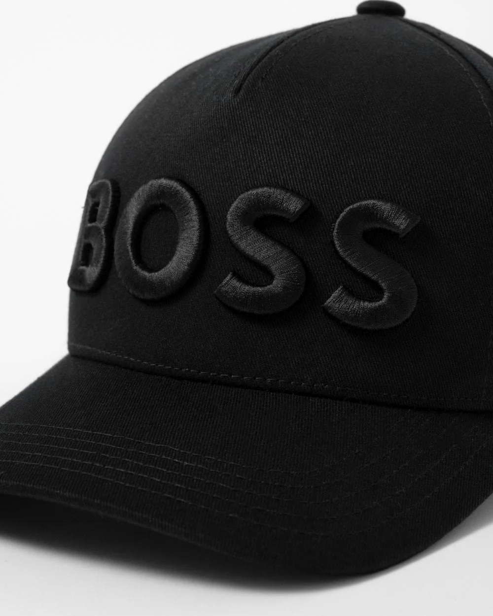 BOSS Orange Sevile Mens Cotton-Twill Cap With 3D Embroidered Logo - Image 4