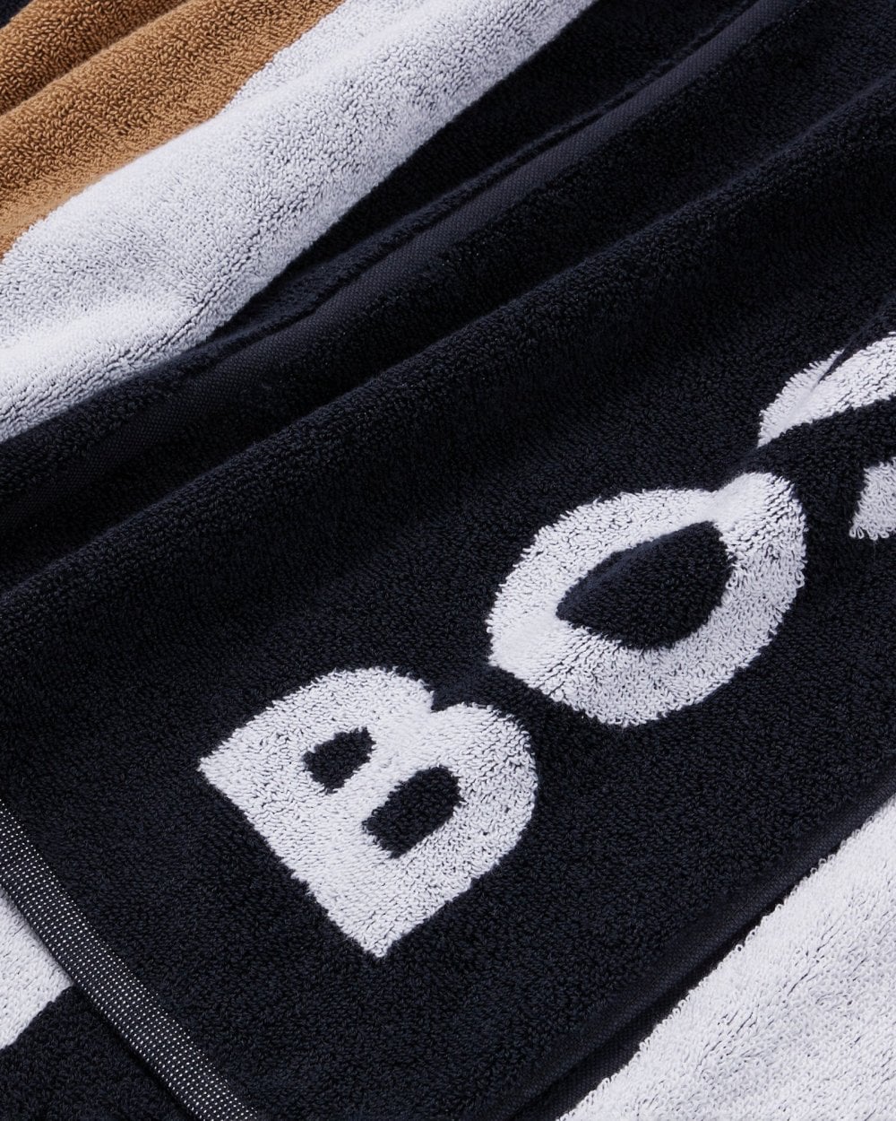 BOSS Orange Signature-Stripe Beach Towel - Image 2