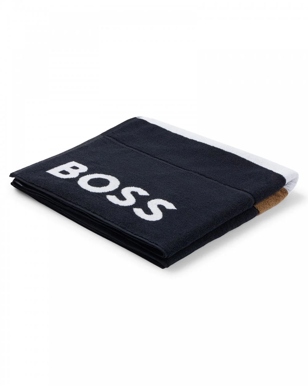 BOSS Orange Signature-Stripe Beach Towel - Image 3