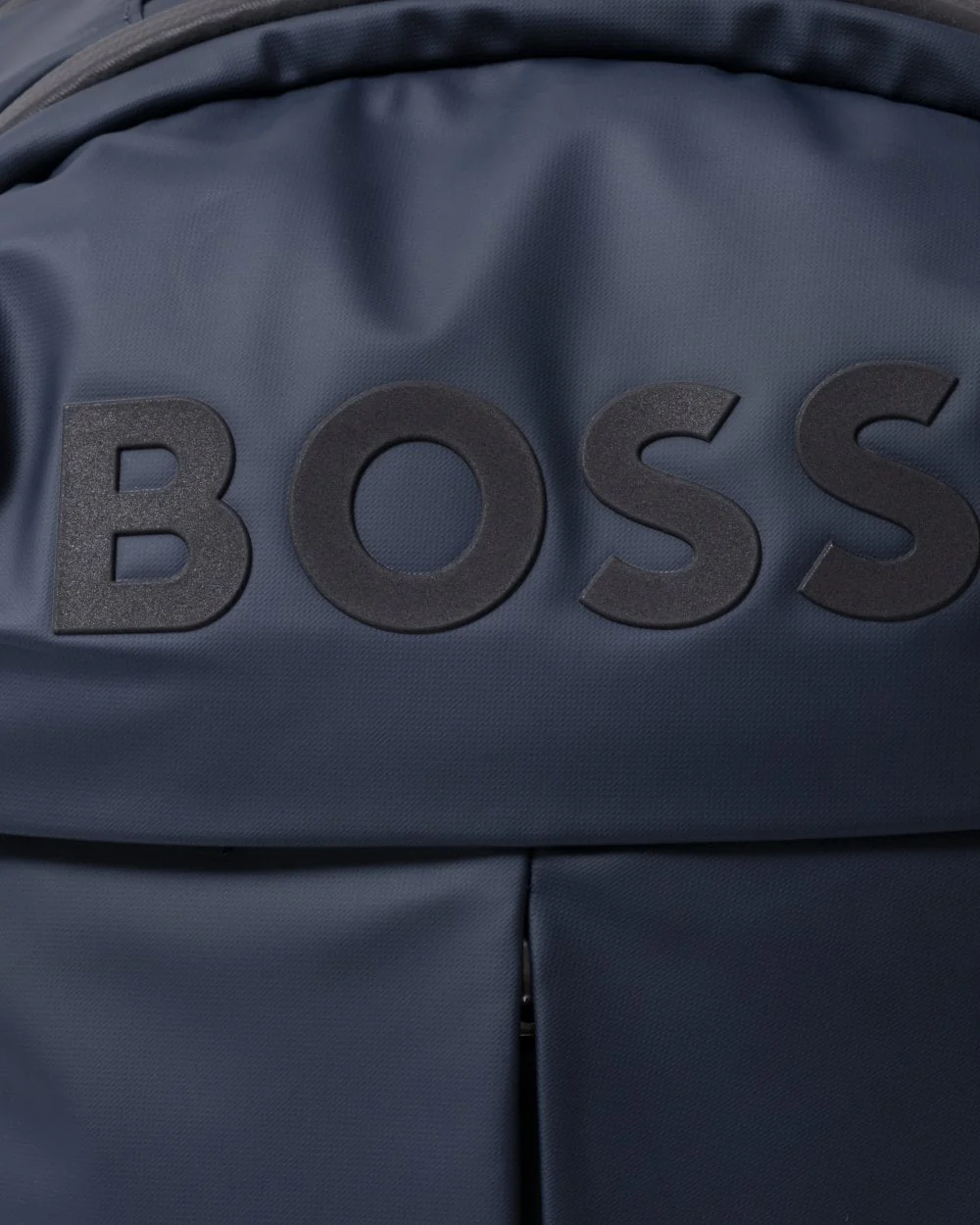 BOSS Orange Stormy Mens Faux Leather Backpack with Logo Details - Image 10