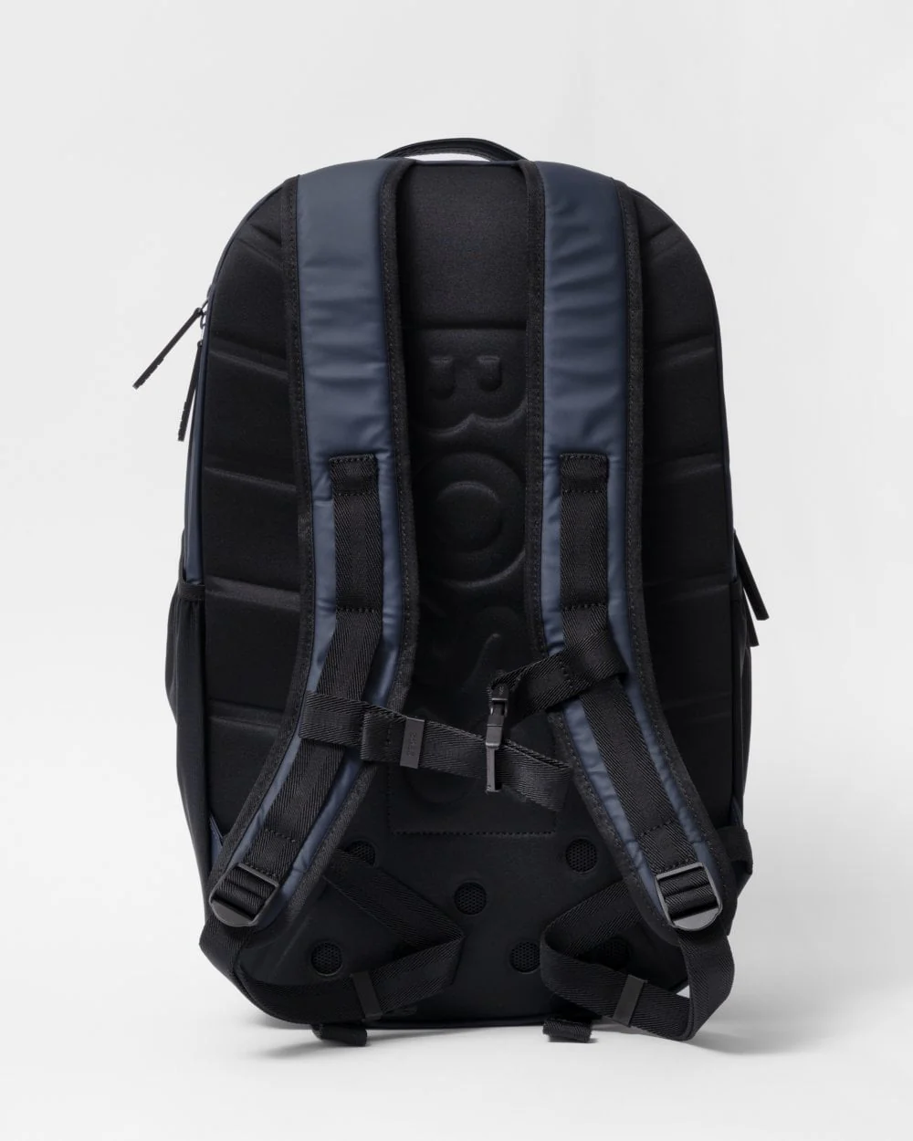 BOSS Orange Stormy Mens Faux Leather Backpack with Logo Details - Image 2