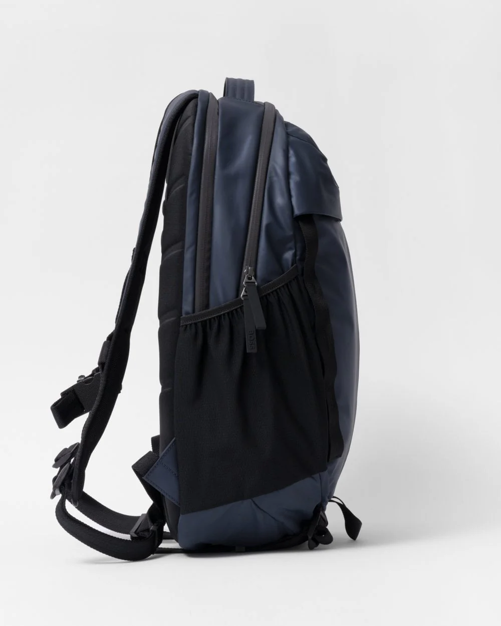 BOSS Orange Stormy Mens Faux Leather Backpack with Logo Details - Image 3