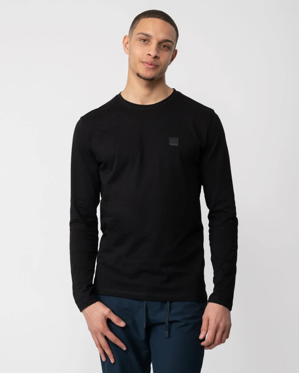 BOSS Orange Tacks Mens Long Sleeve T-Shirt 50512111 - Image 2