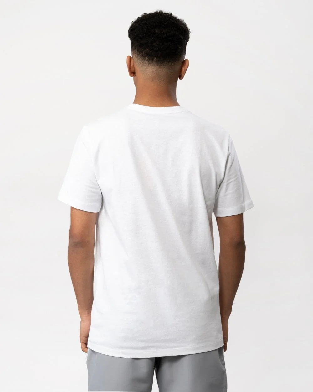 BOSS Orange Tales Mens Cotton-Jersey T-shirt With Logo Patch NOS - White 100 - Image 4