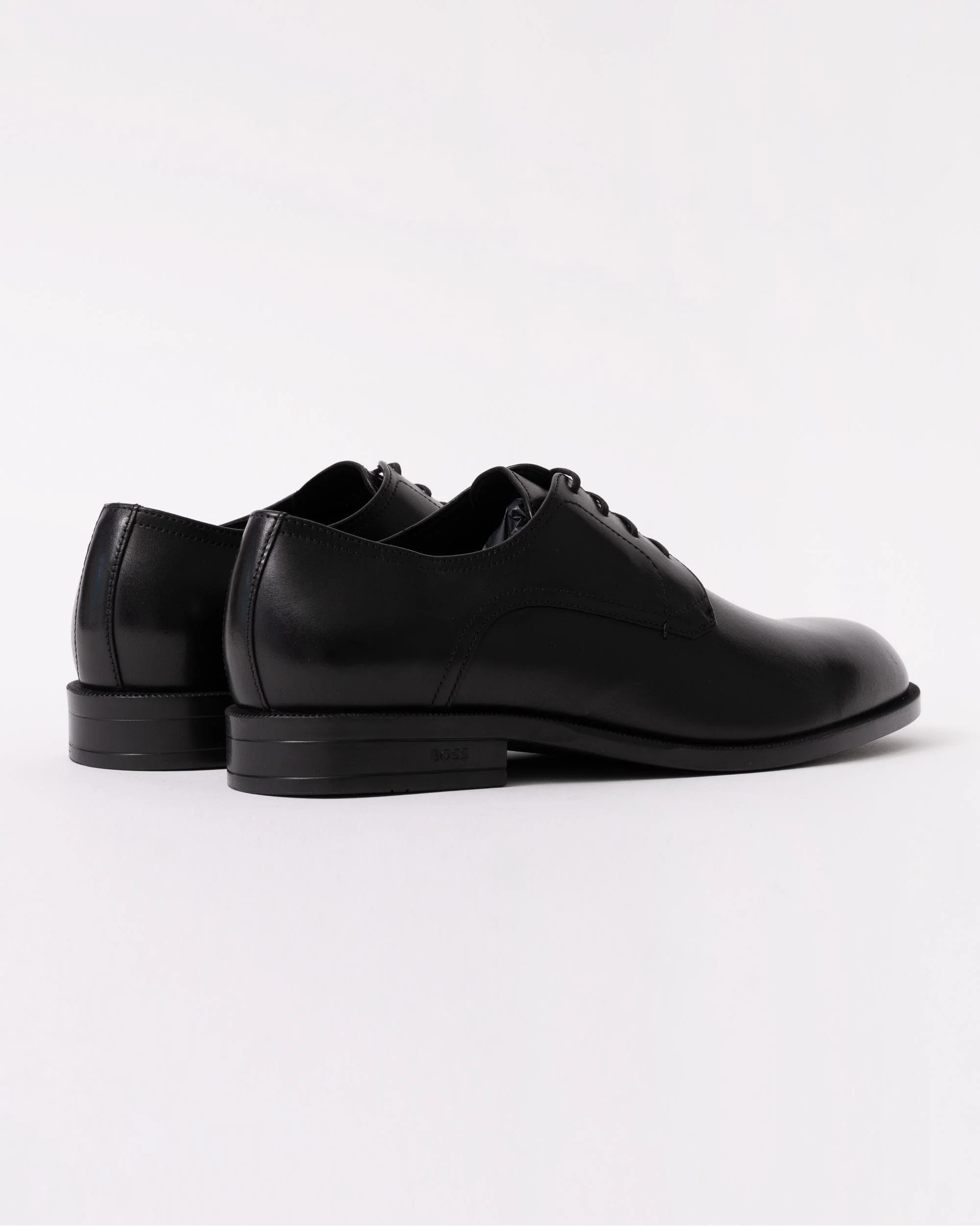 BOSS Orange Tayil Mens Derby Shoes - Black 001 - Image 3