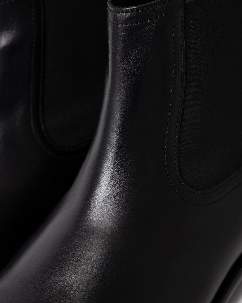 BOSS Orange Tayil Mens Leather Chelsea Boots - Image 4