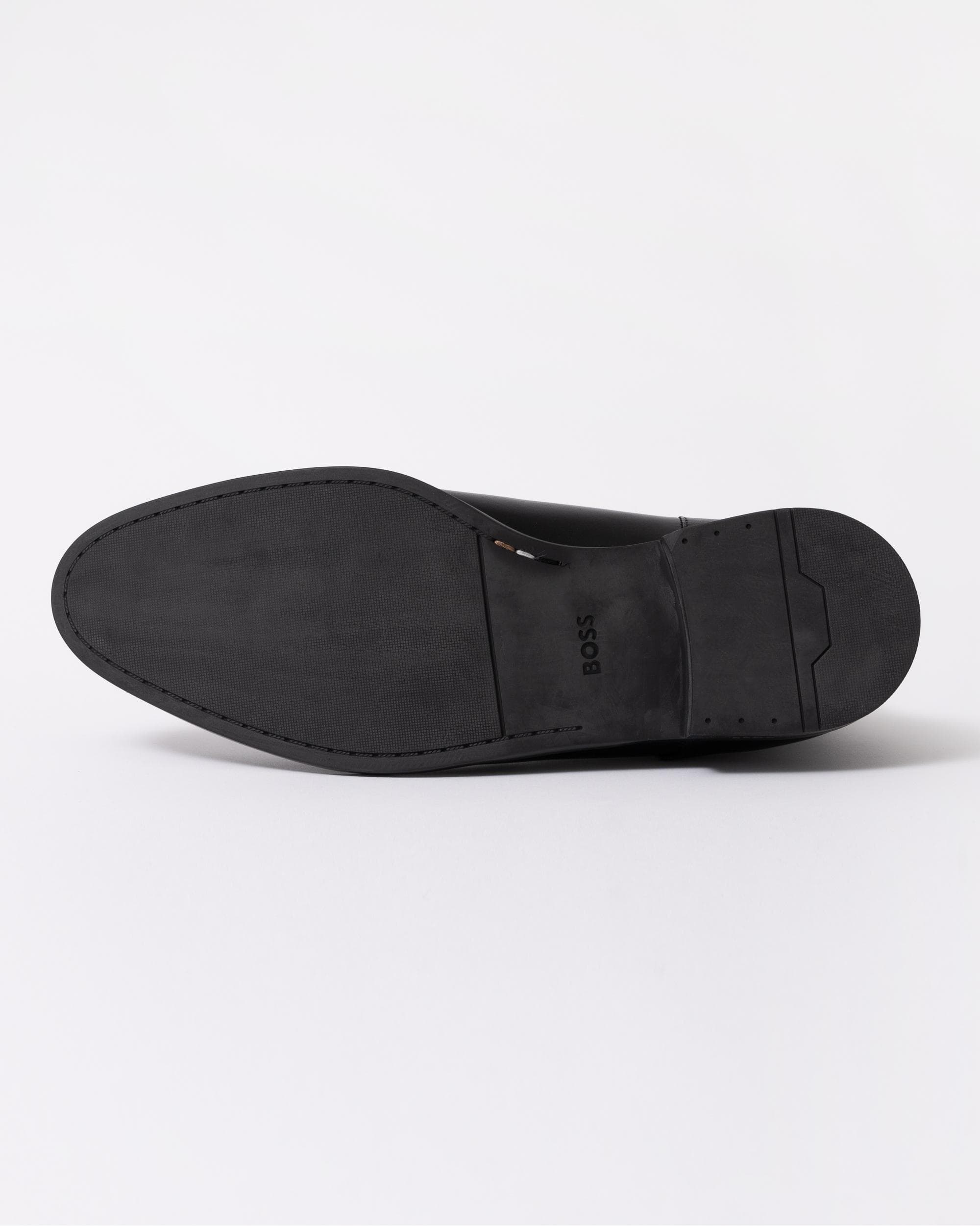 BOSS Orange Tayil Mens Leather Chelsea Boots - Image 5