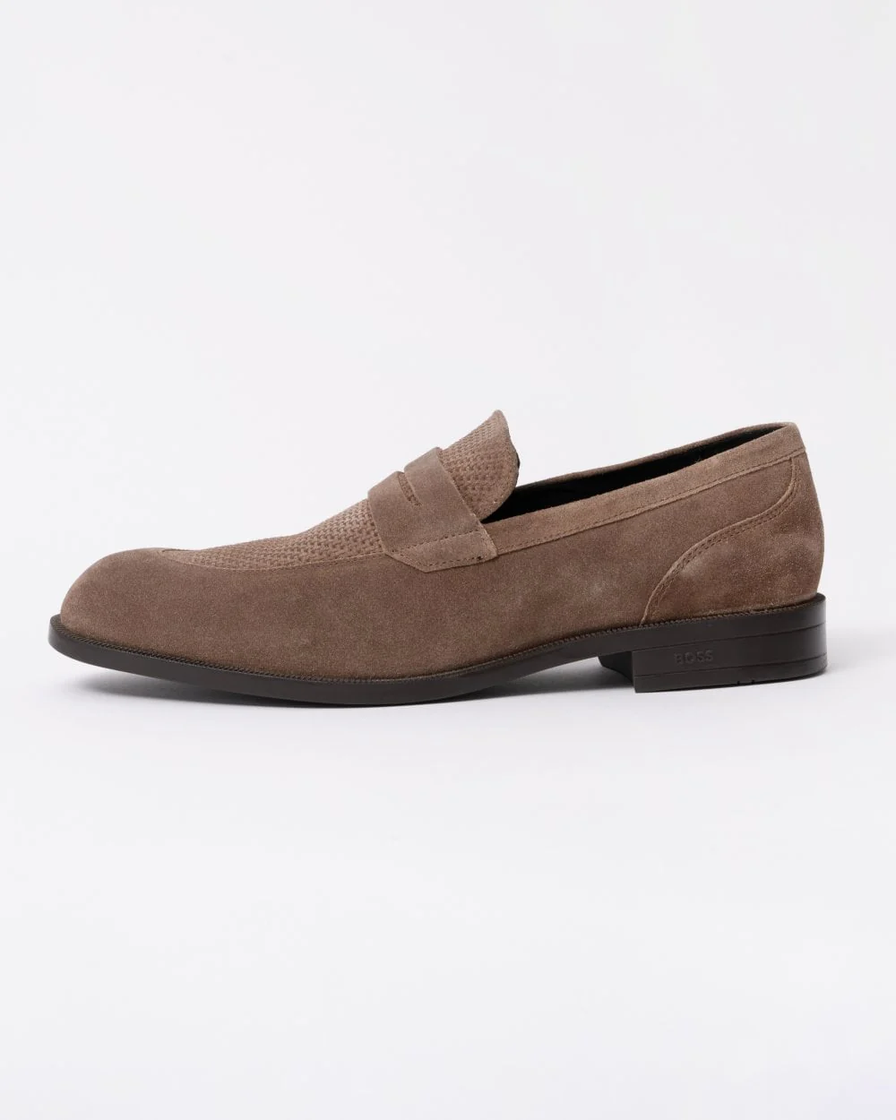 BOSS Orange Tayil Mens Suede Loafers - Image 2