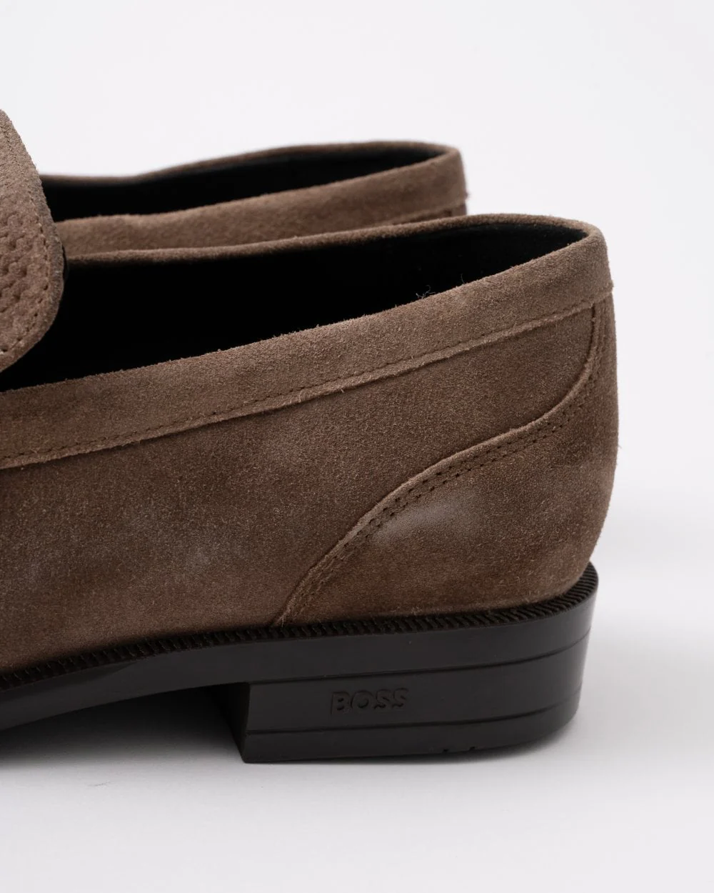BOSS Orange Tayil Mens Suede Loafers - Image 6