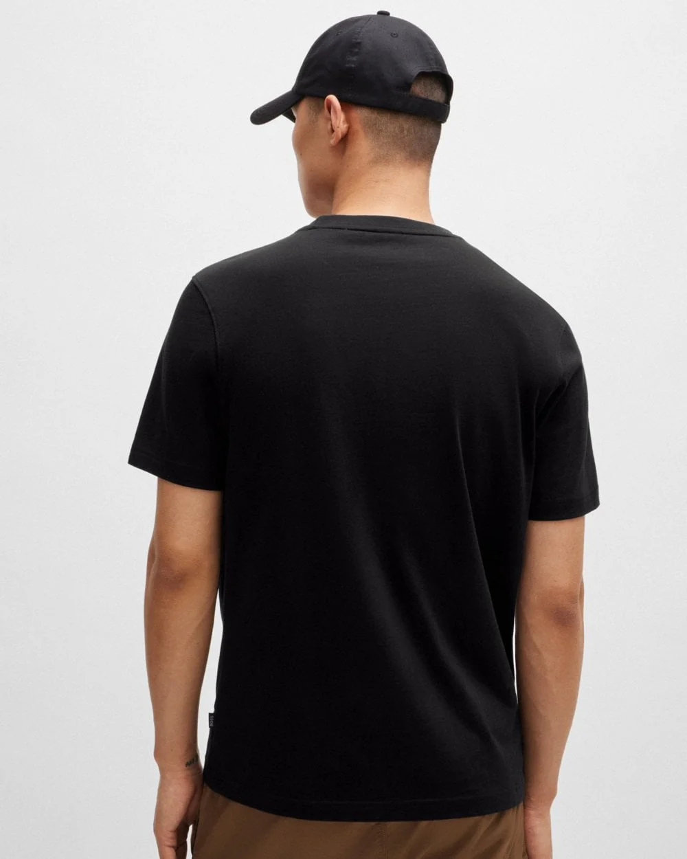 BOSS Orange Te Wilds Mens Graphic Print T-Shirt - Image 4