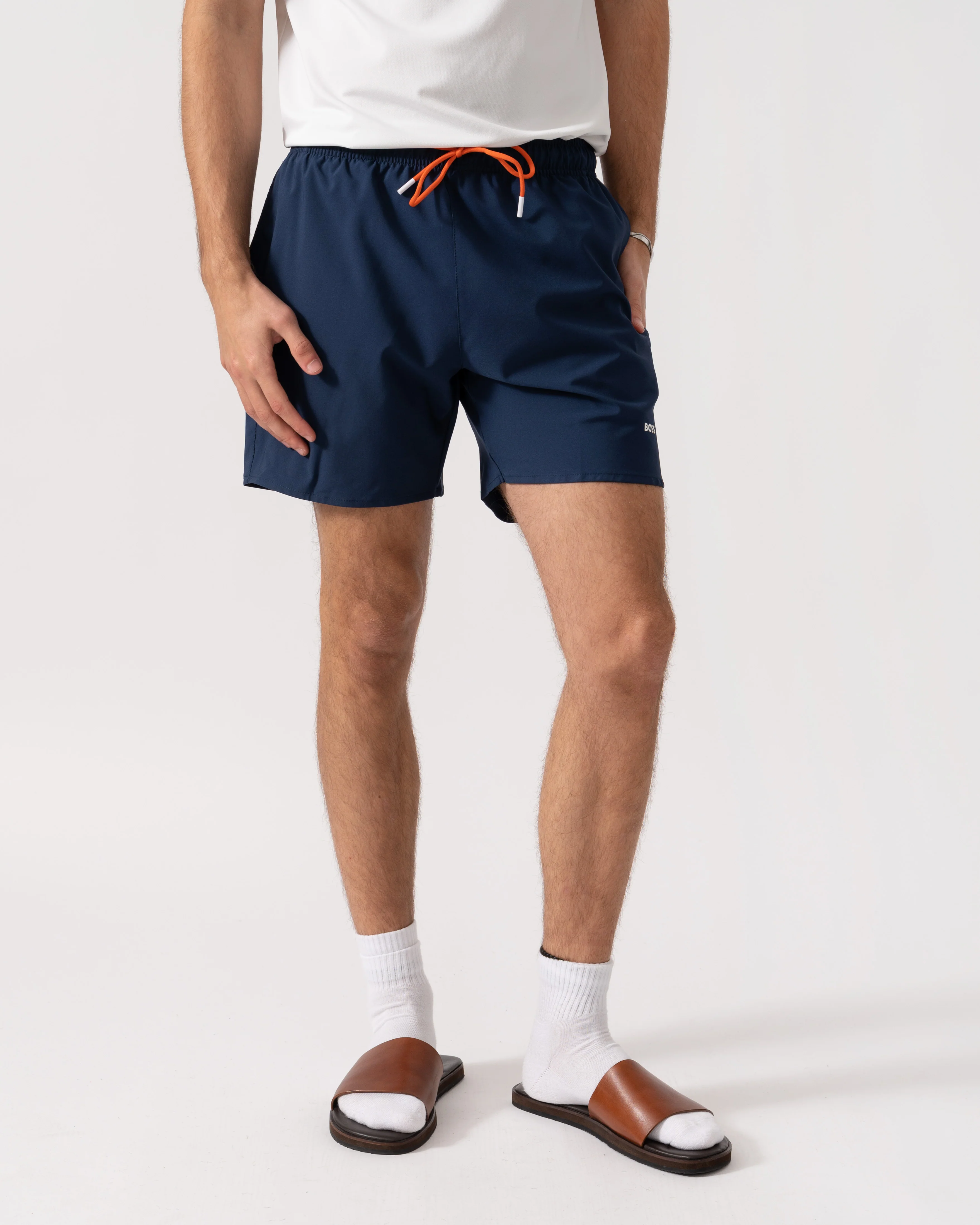 BOSS Orange Tio Mens Swim Shorts - Navy 415