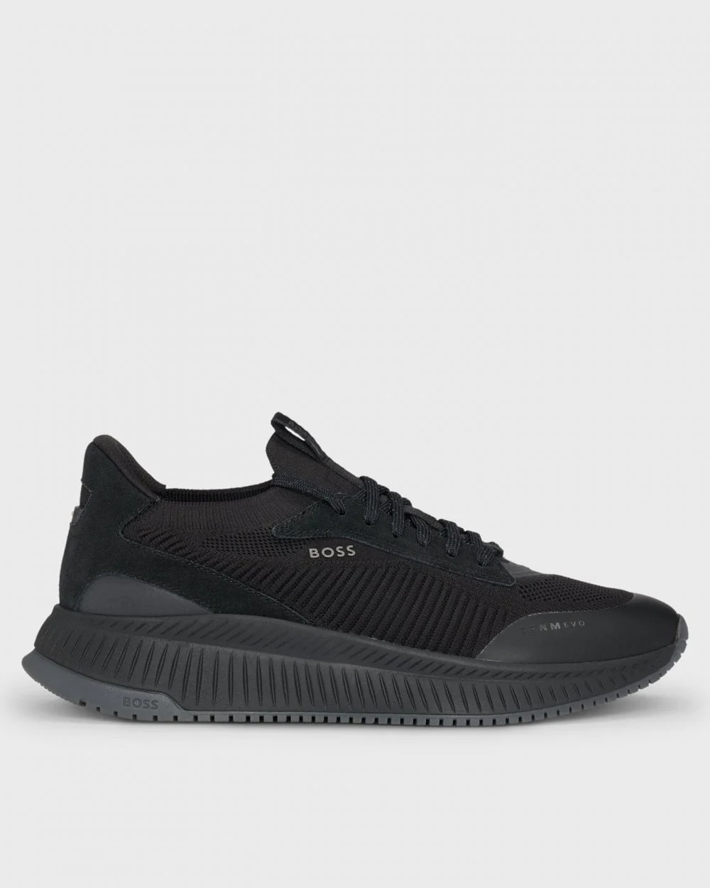 BOSS Orange TTNM EVO Mens Trainers with Knitted Uppers NOS - Black 002 - Image 2